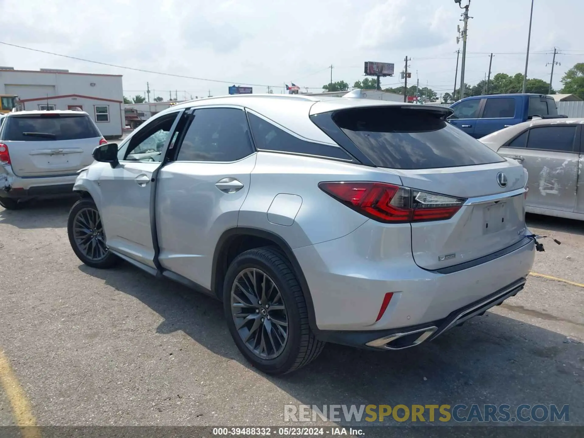 3 Photograph of a damaged car 2T2ZZMCA5HC034683 LEXUS RX 350 2017