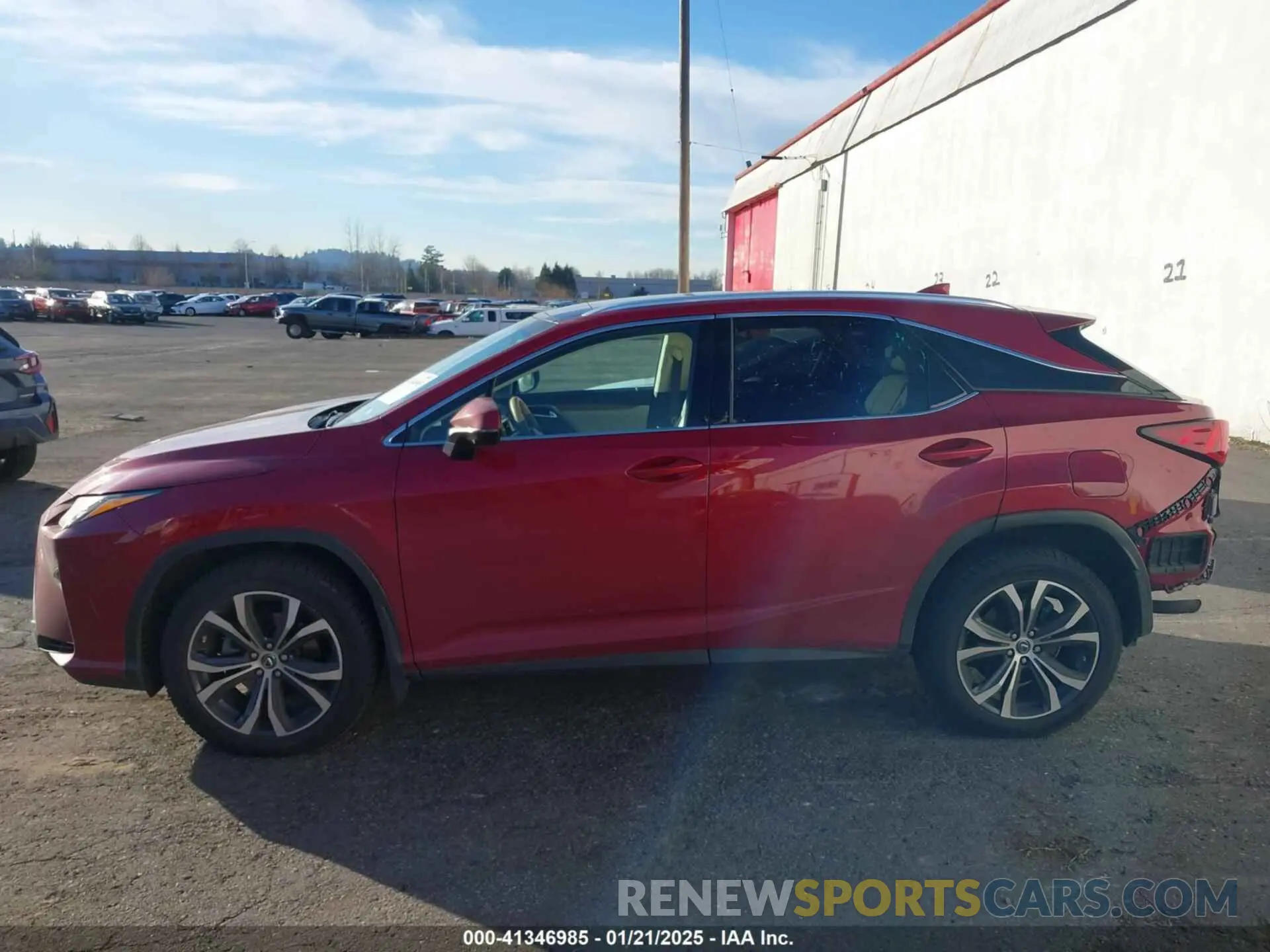 15 Photograph of a damaged car 2T2BZMCA0KC171300 LEXUS RX 350 2019