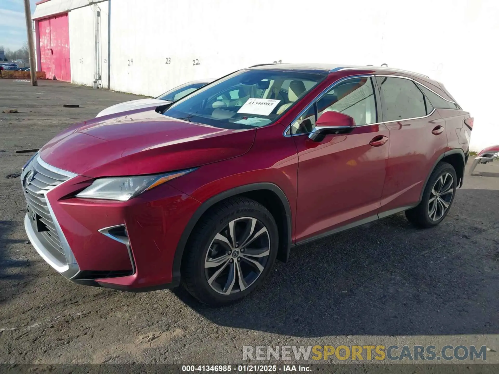 2 Photograph of a damaged car 2T2BZMCA0KC171300 LEXUS RX 350 2019