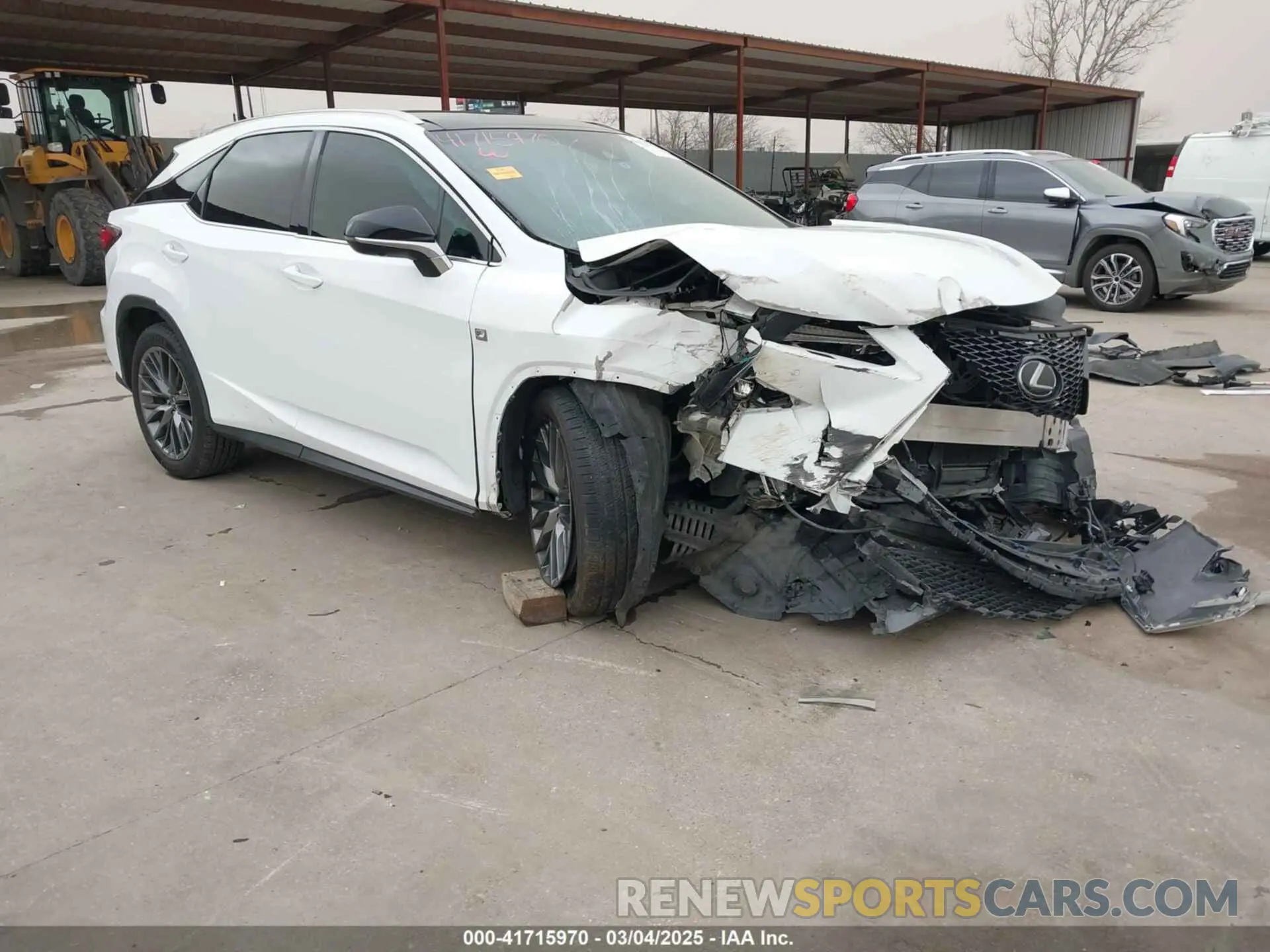 1 Photograph of a damaged car 2T2BZMCA0KC178148 LEXUS RX 350 2019