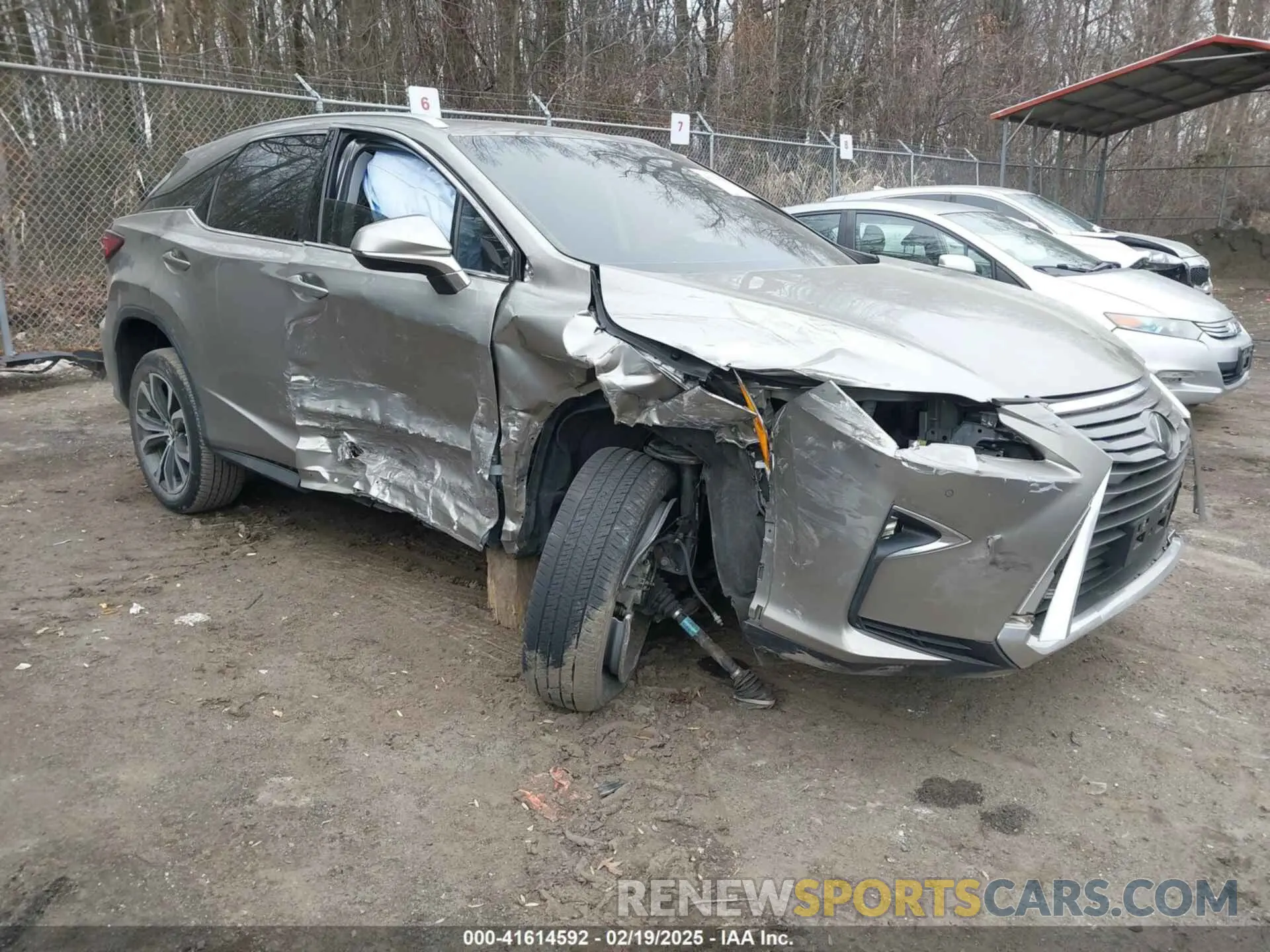 1 Photograph of a damaged car 2T2BZMCA0KC184967 LEXUS RX 350 2019