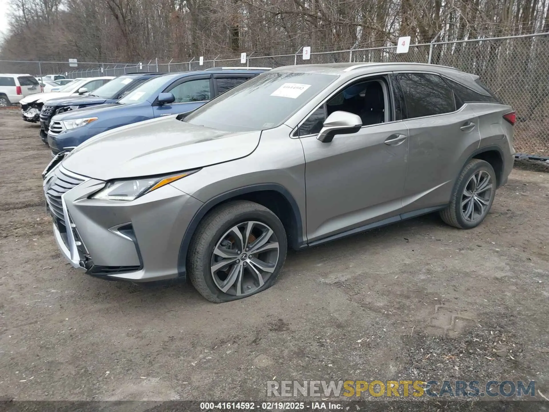 2 Photograph of a damaged car 2T2BZMCA0KC184967 LEXUS RX 350 2019