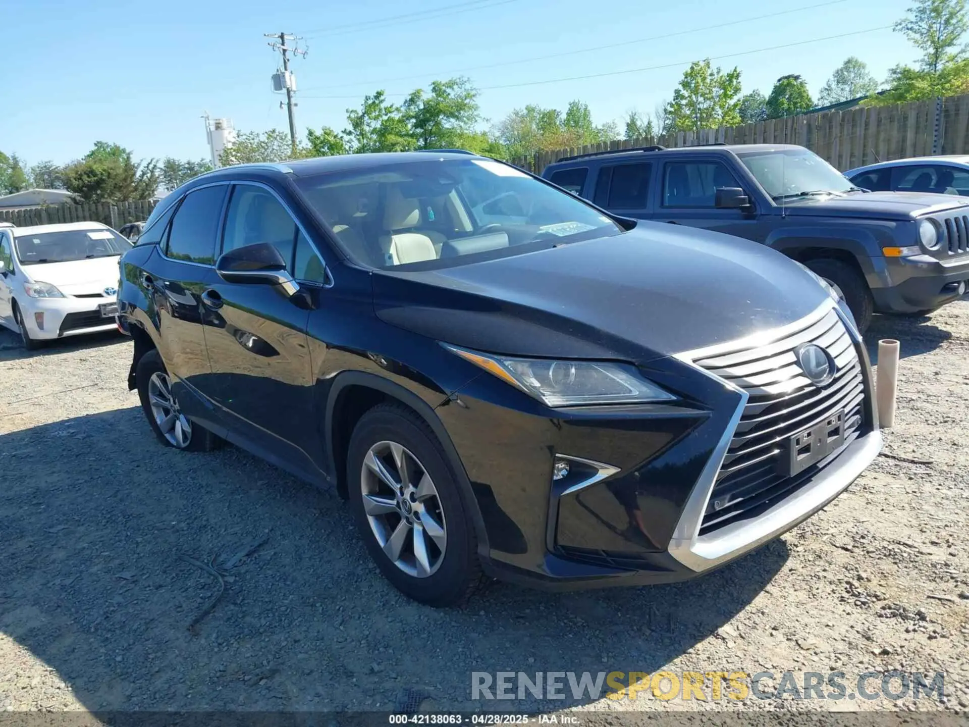 1 Photograph of a damaged car 2T2BZMCA0KC187304 LEXUS RX 350 2019