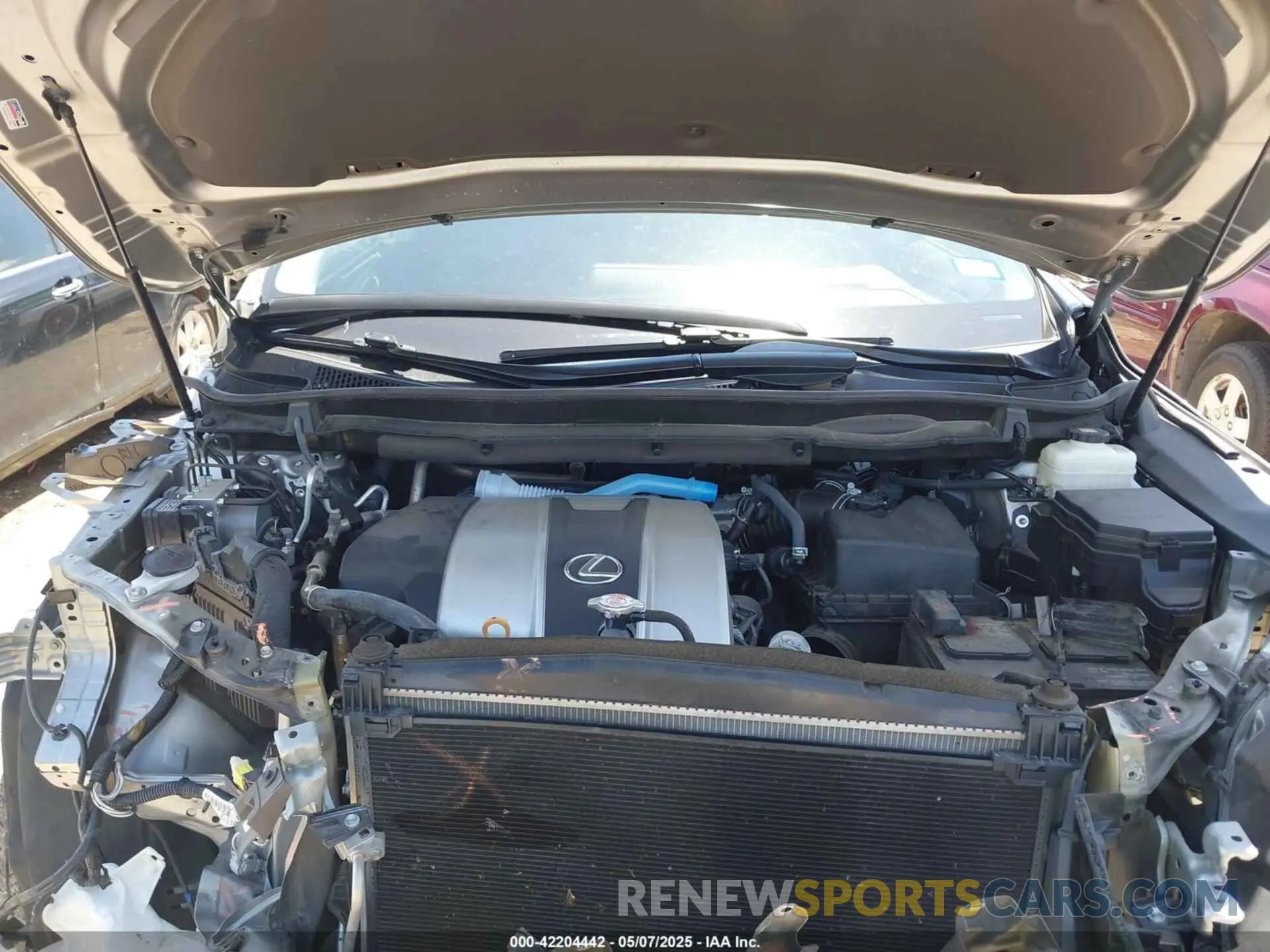 10 Photograph of a damaged car 2T2BZMCA1KC195203 LEXUS RX 350 2019