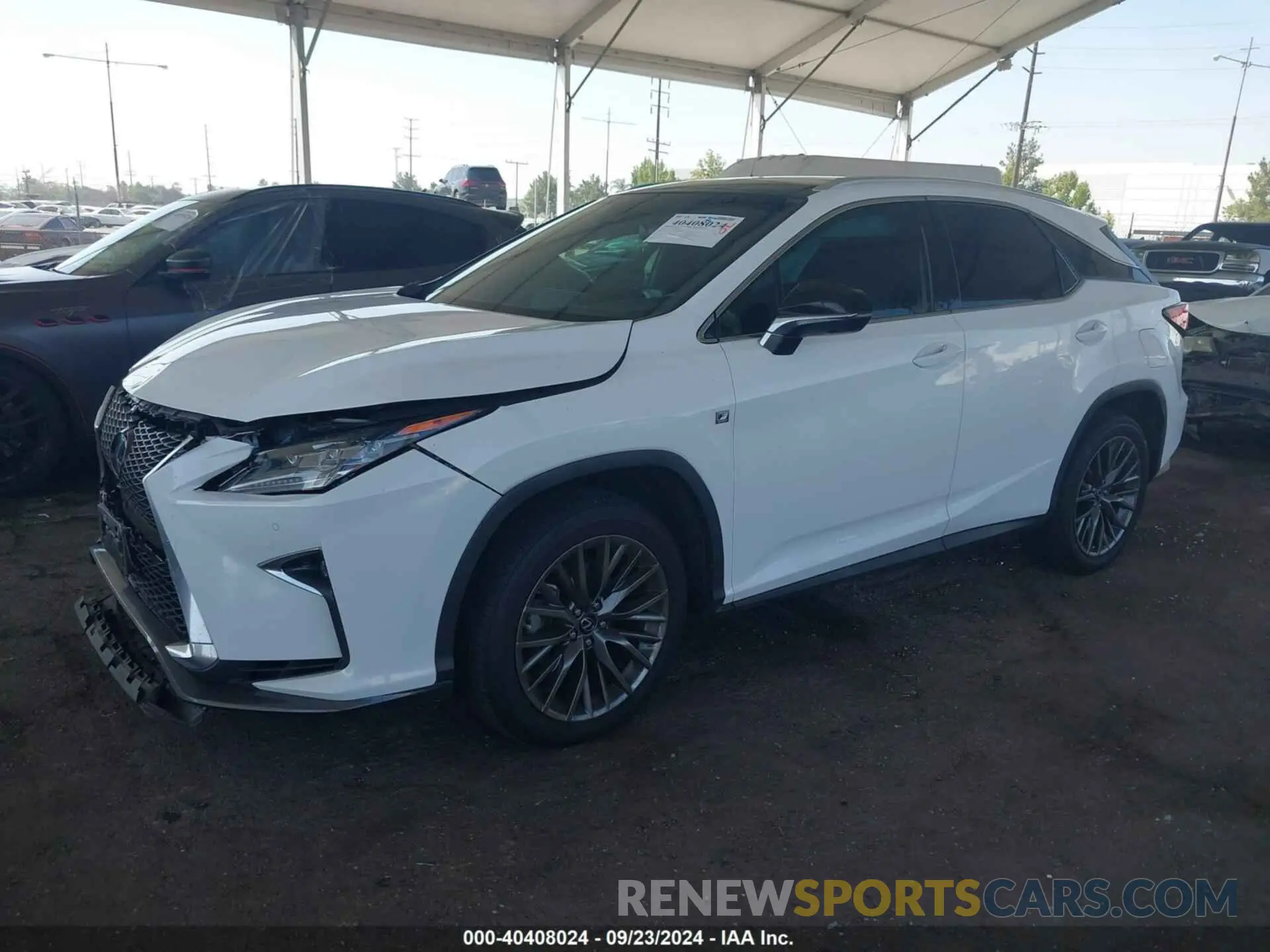 2 Photograph of a damaged car 2T2BZMCA3KC169959 LEXUS RX 350 2019