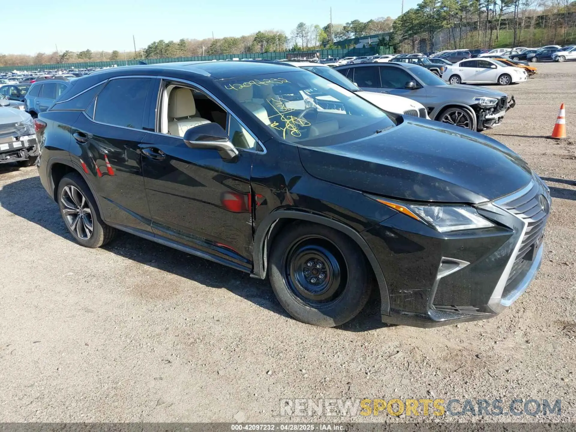 1 Photograph of a damaged car 2T2BZMCA3KC193615 LEXUS RX 350 2019