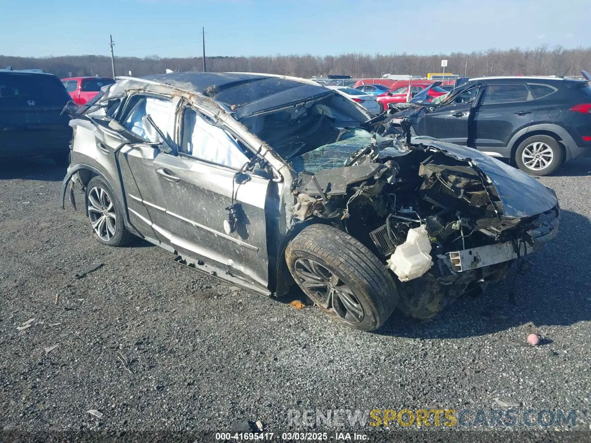 1 Photograph of a damaged car 2T2BZMCA3KC207125 LEXUS RX 350 2019