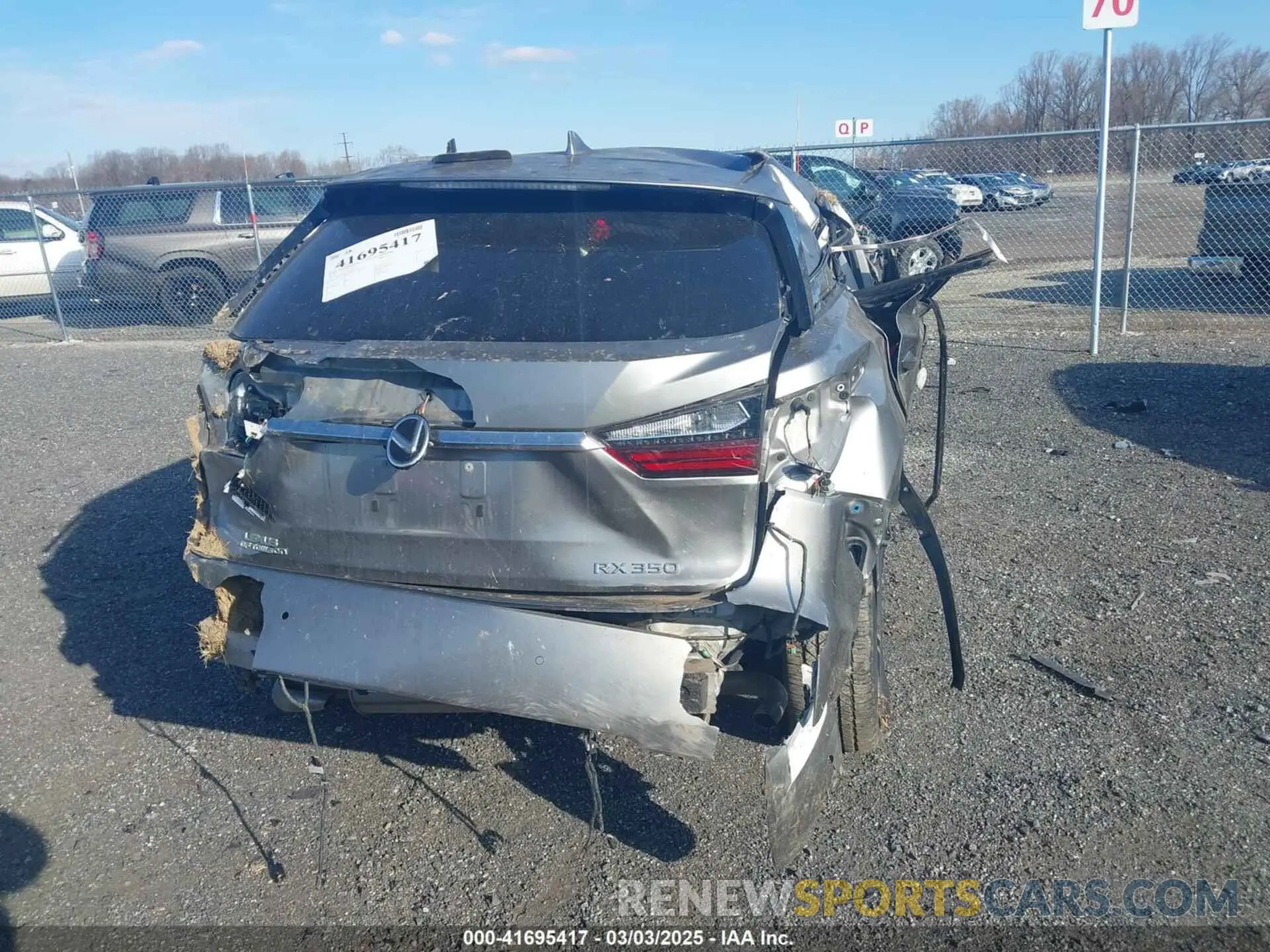 16 Photograph of a damaged car 2T2BZMCA3KC207125 LEXUS RX 350 2019