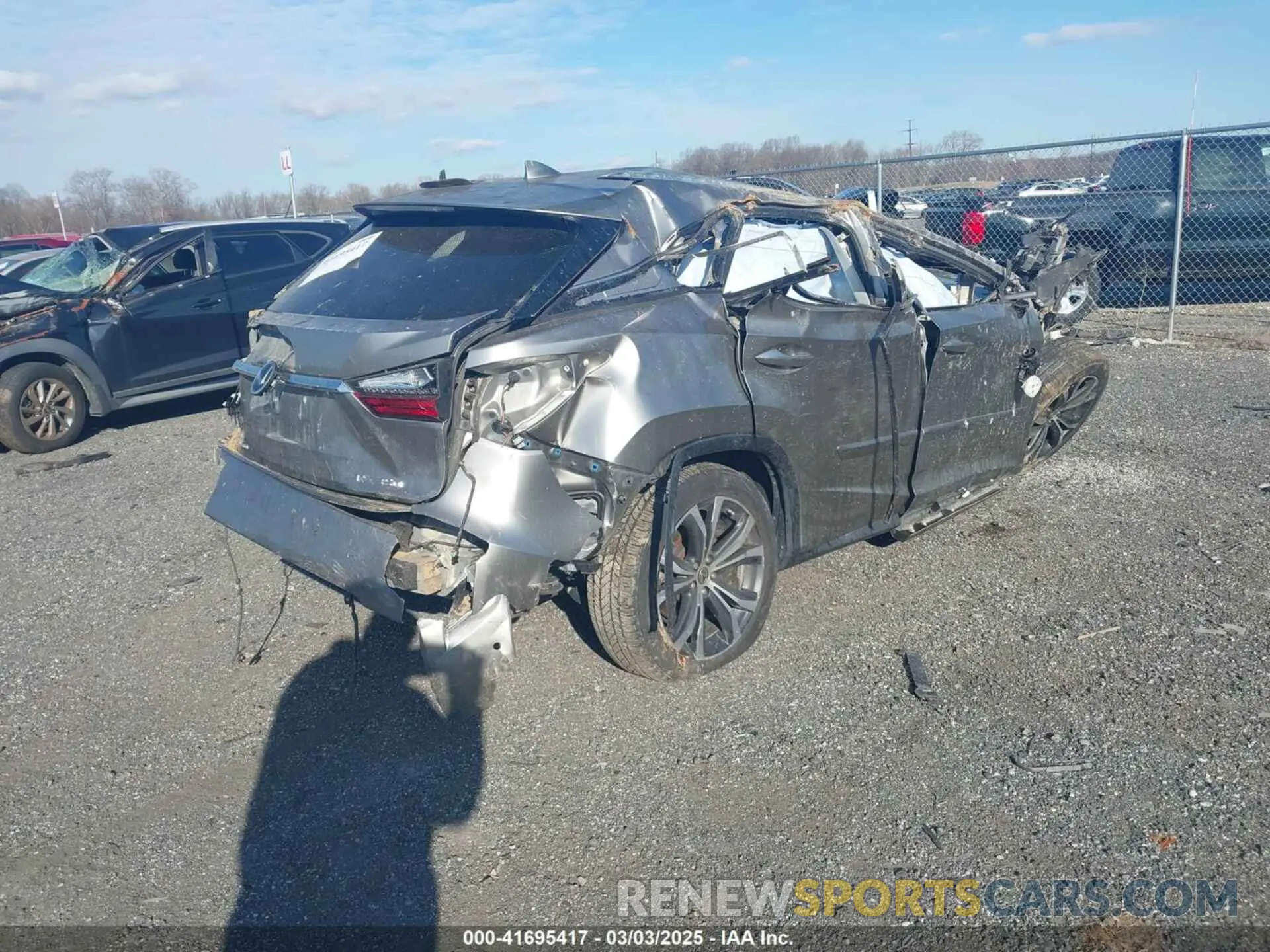 4 Photograph of a damaged car 2T2BZMCA3KC207125 LEXUS RX 350 2019