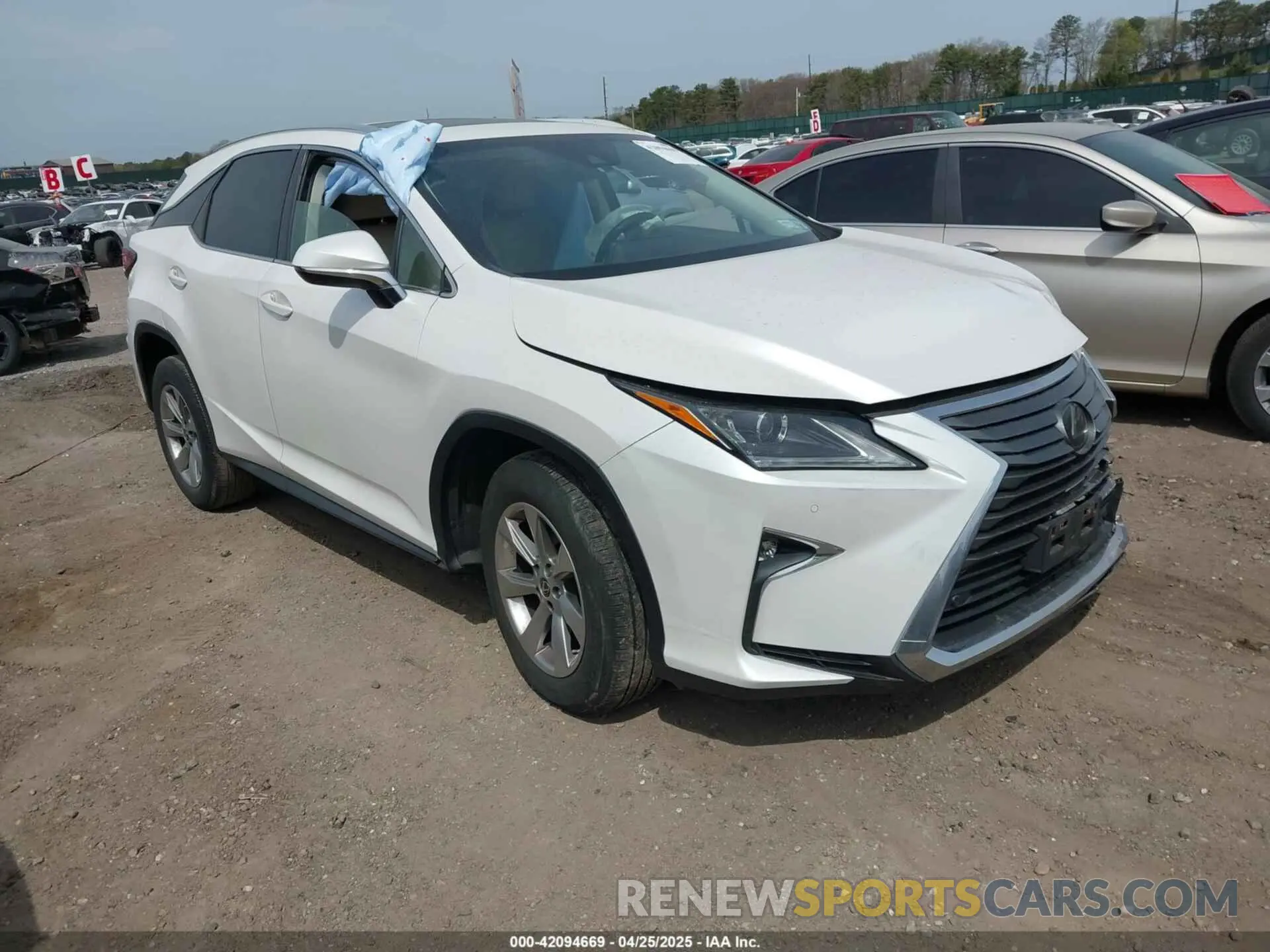1 Photograph of a damaged car 2T2BZMCA3KC210705 LEXUS RX 350 2019