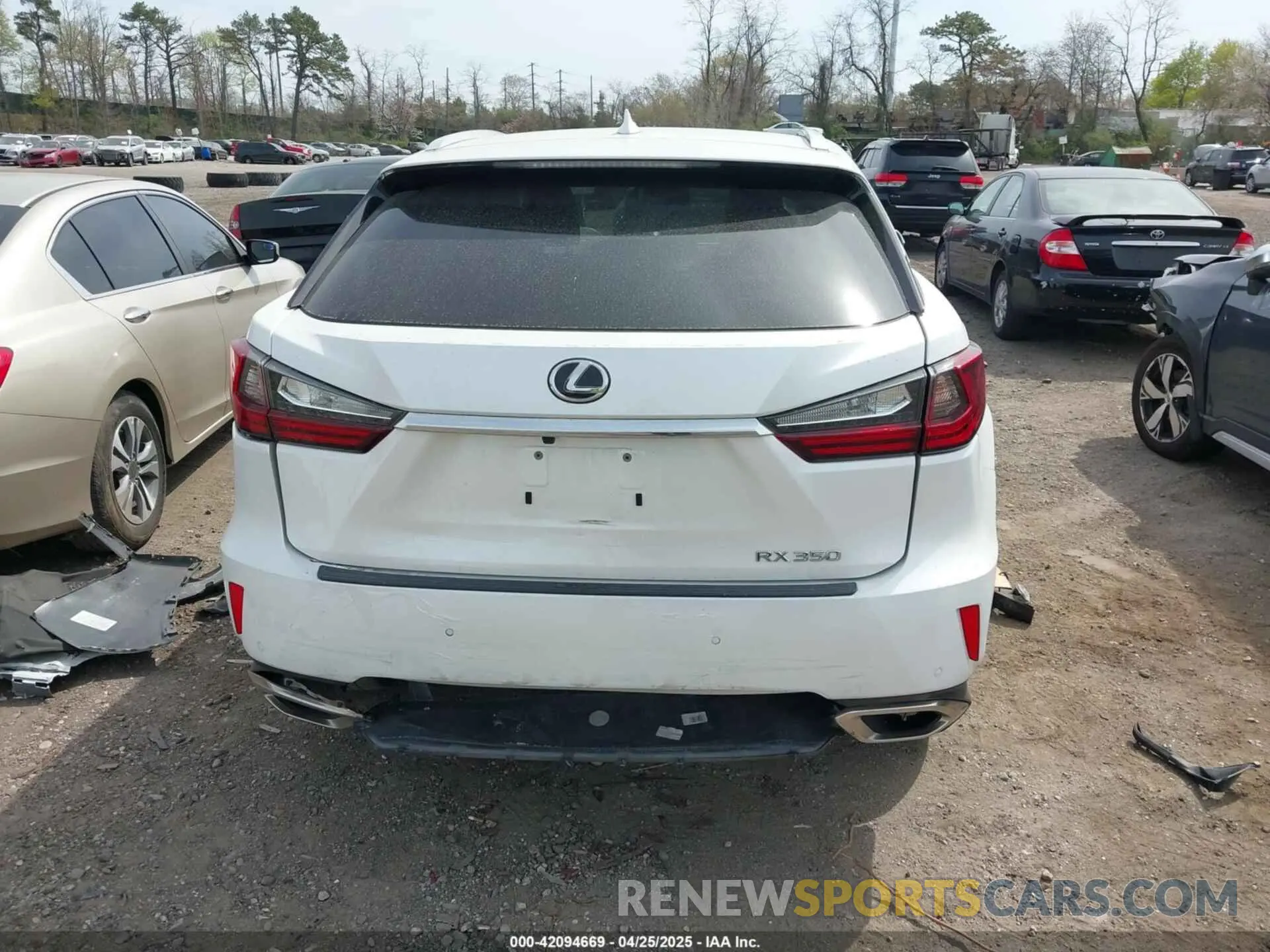16 Photograph of a damaged car 2T2BZMCA3KC210705 LEXUS RX 350 2019