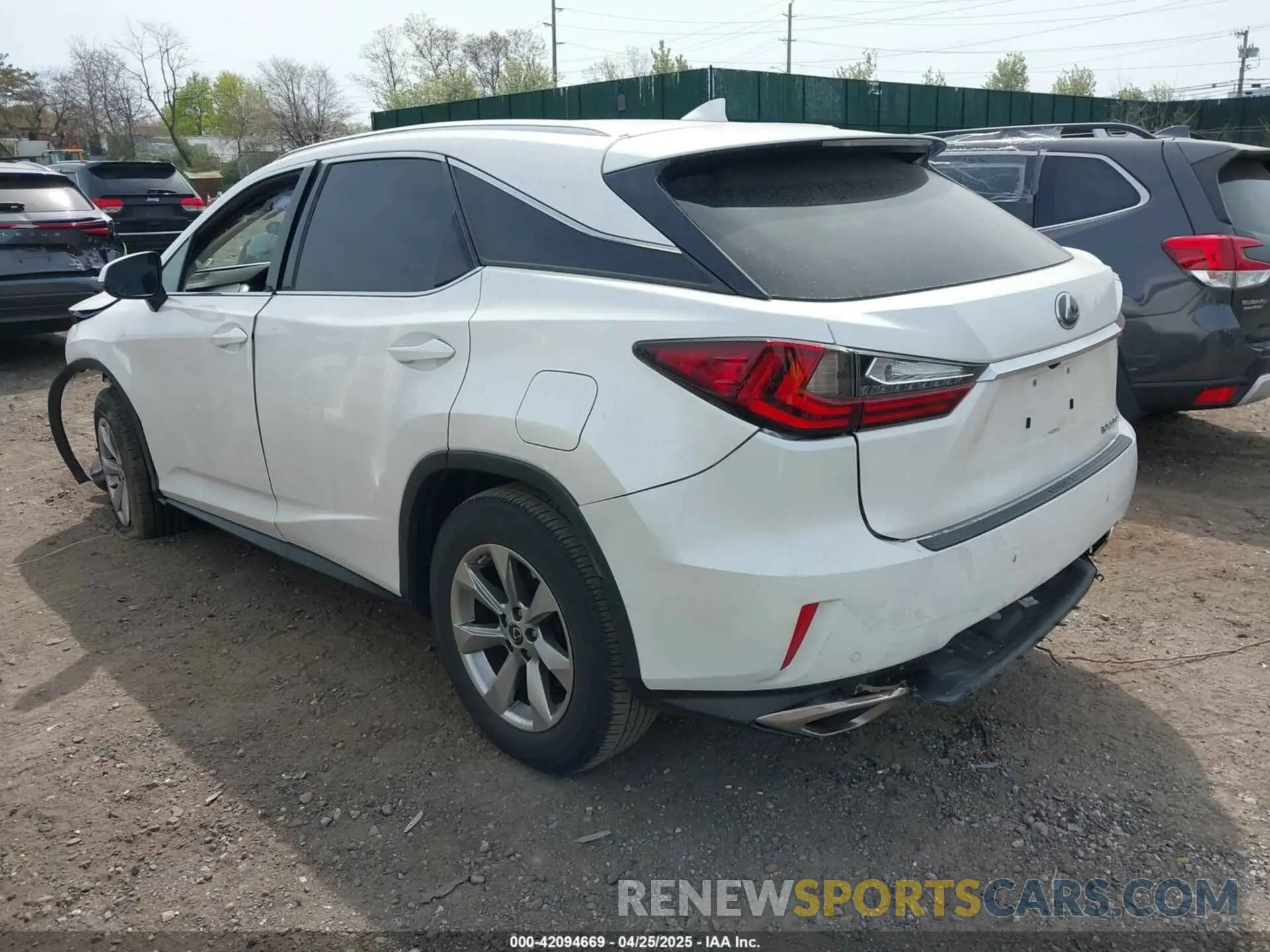 3 Photograph of a damaged car 2T2BZMCA3KC210705 LEXUS RX 350 2019