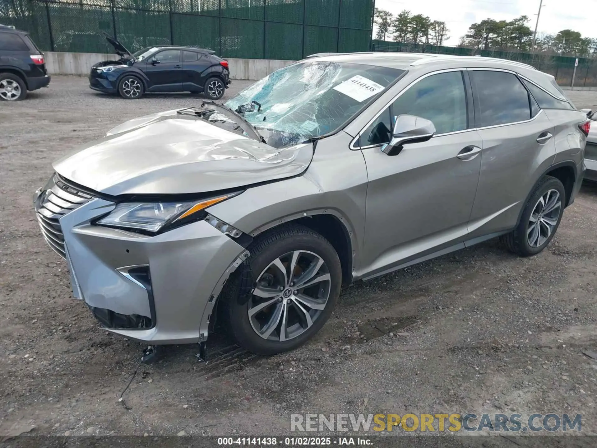2 Photograph of a damaged car 2T2BZMCA4KC208459 LEXUS RX 350 2019
