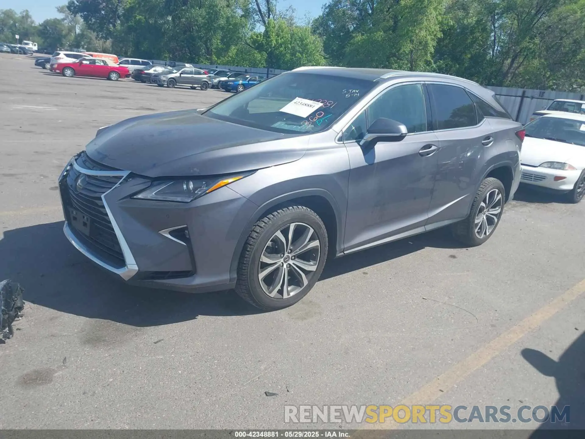 2 Photograph of a damaged car 2T2BZMCA5KC190778 LEXUS RX 350 2019