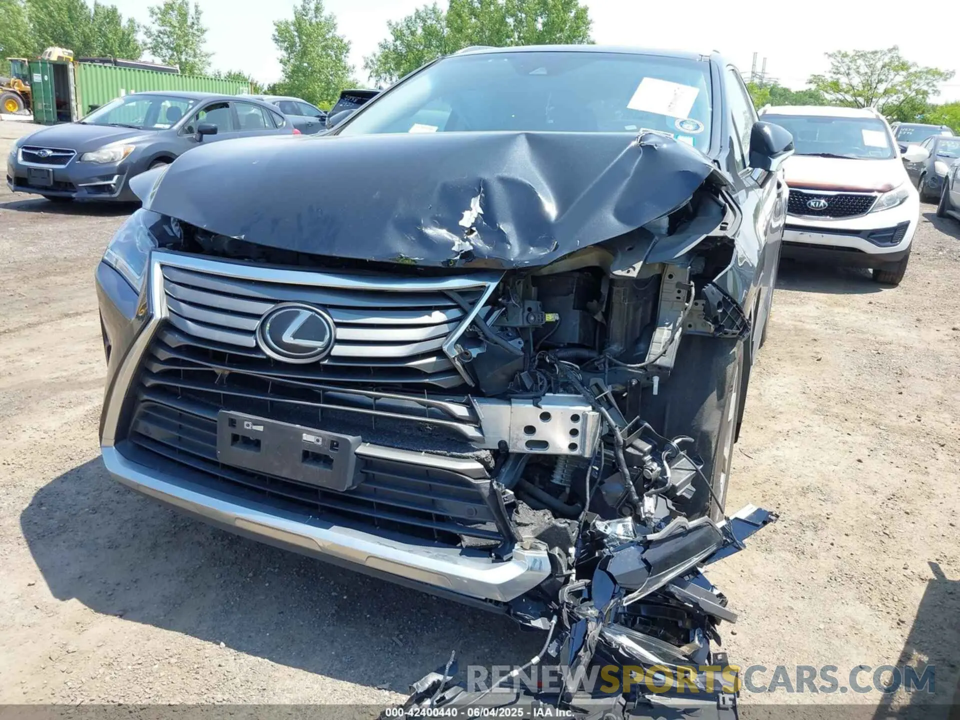 6 Photograph of a damaged car 2T2BZMCA5KC193082 LEXUS RX 350 2019