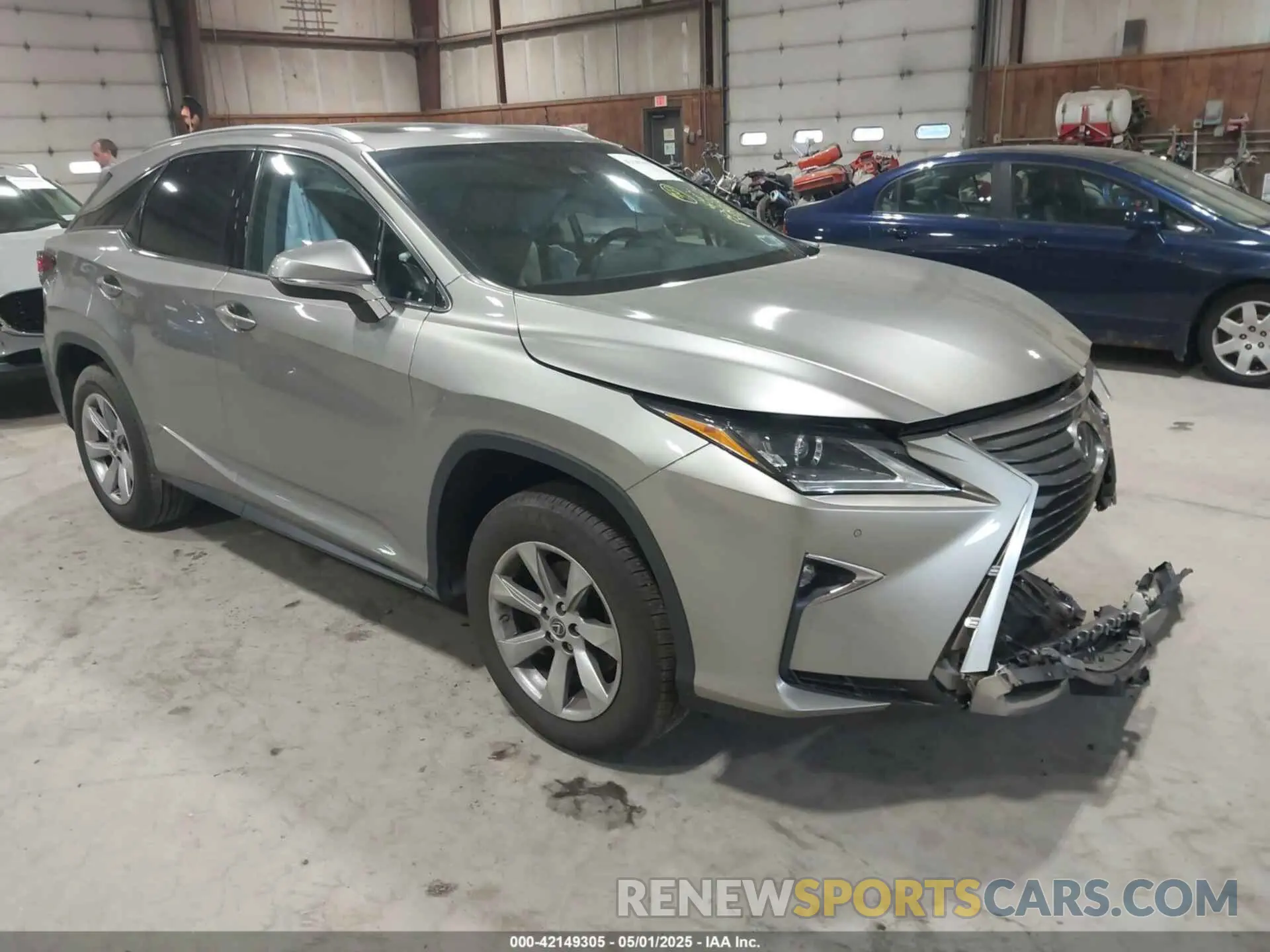 1 Photograph of a damaged car 2T2BZMCA6KC207961 LEXUS RX 350 2019