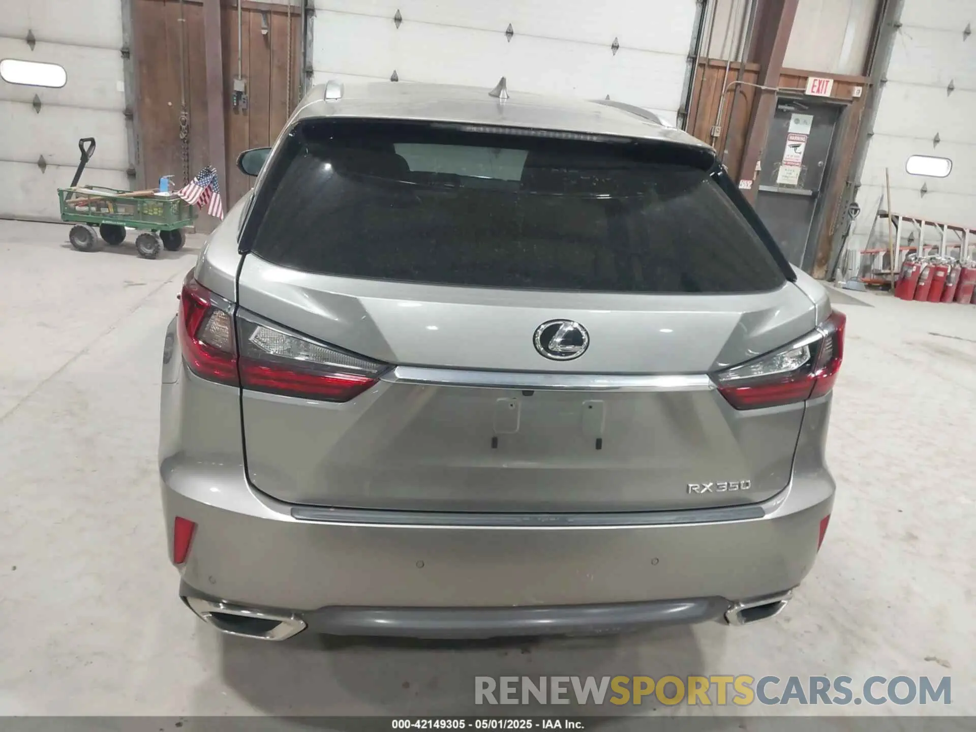 16 Photograph of a damaged car 2T2BZMCA6KC207961 LEXUS RX 350 2019
