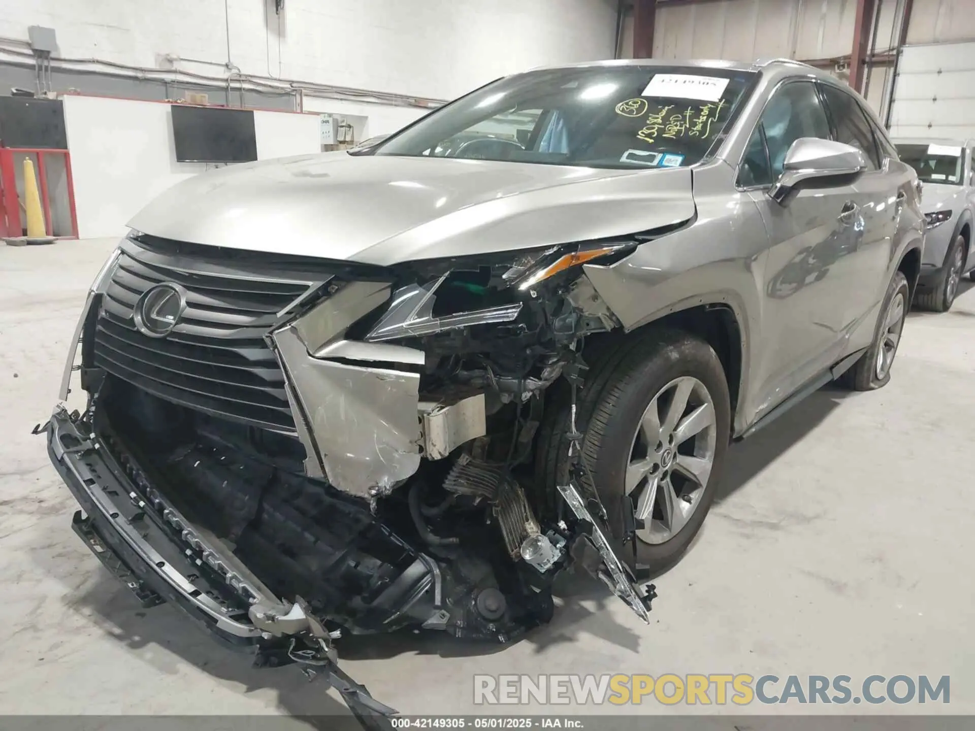 6 Photograph of a damaged car 2T2BZMCA6KC207961 LEXUS RX 350 2019
