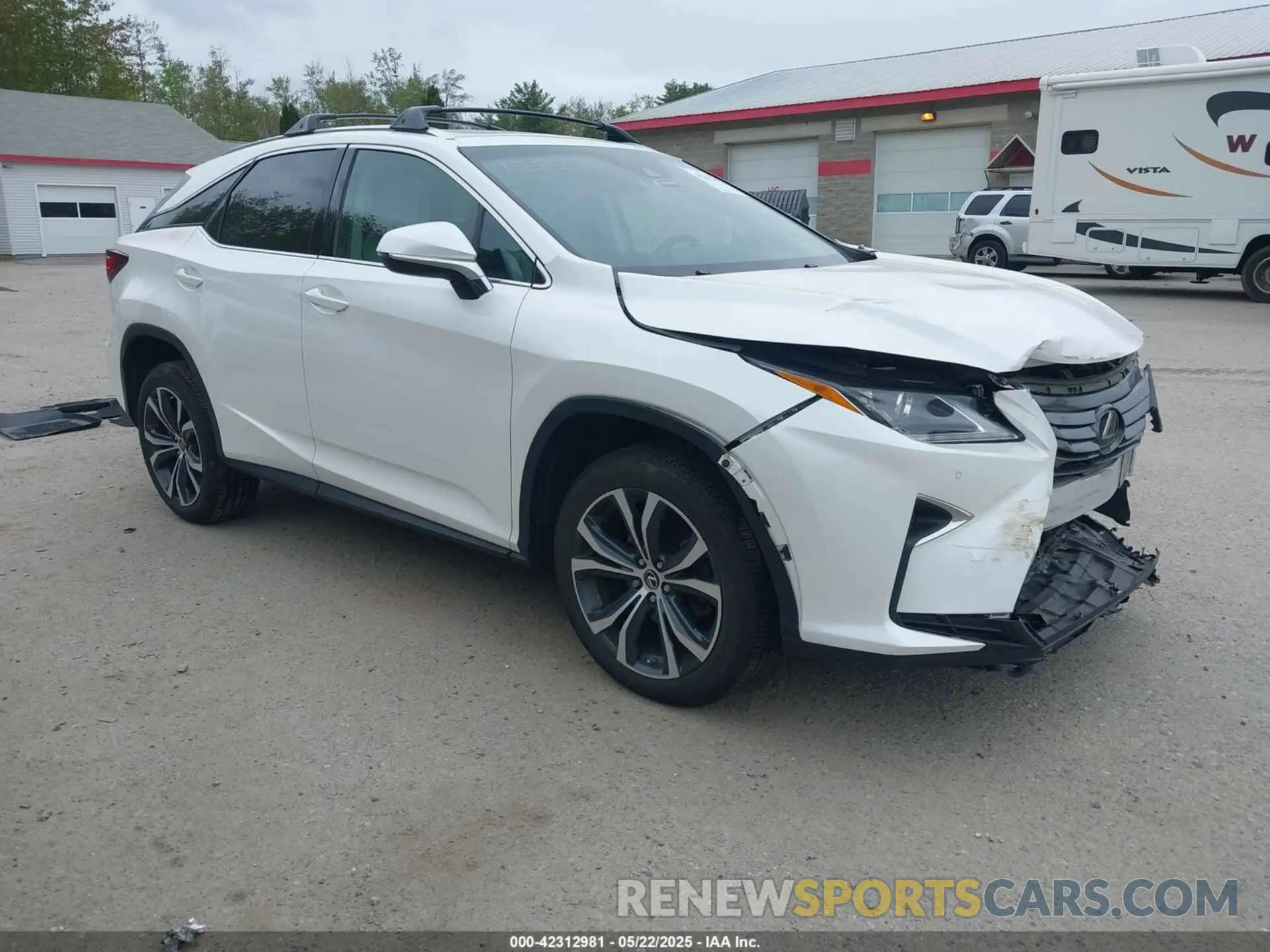 1 Photograph of a damaged car 2T2BZMCA7KC169897 LEXUS RX 350 2019
