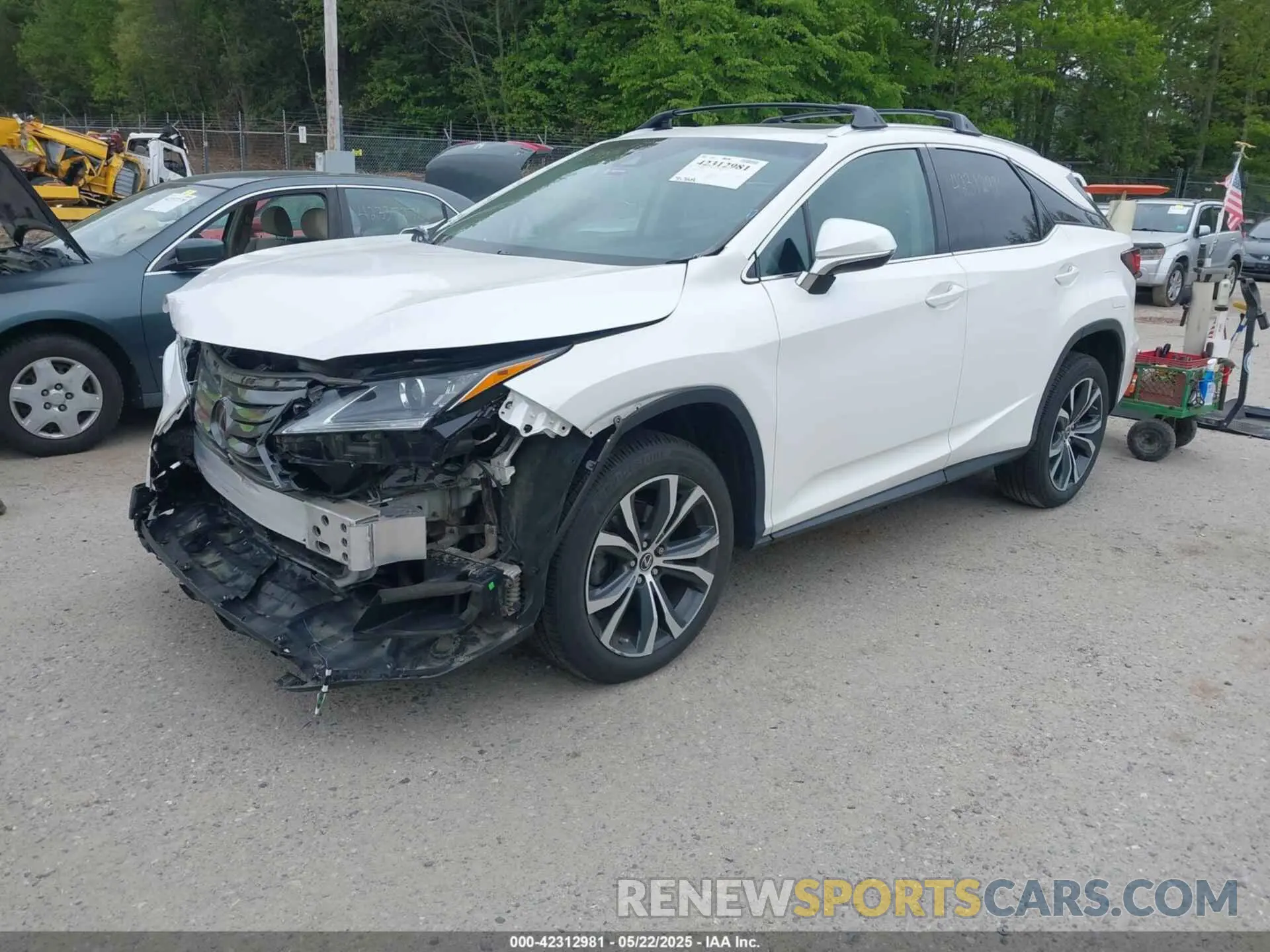 2 Photograph of a damaged car 2T2BZMCA7KC169897 LEXUS RX 350 2019