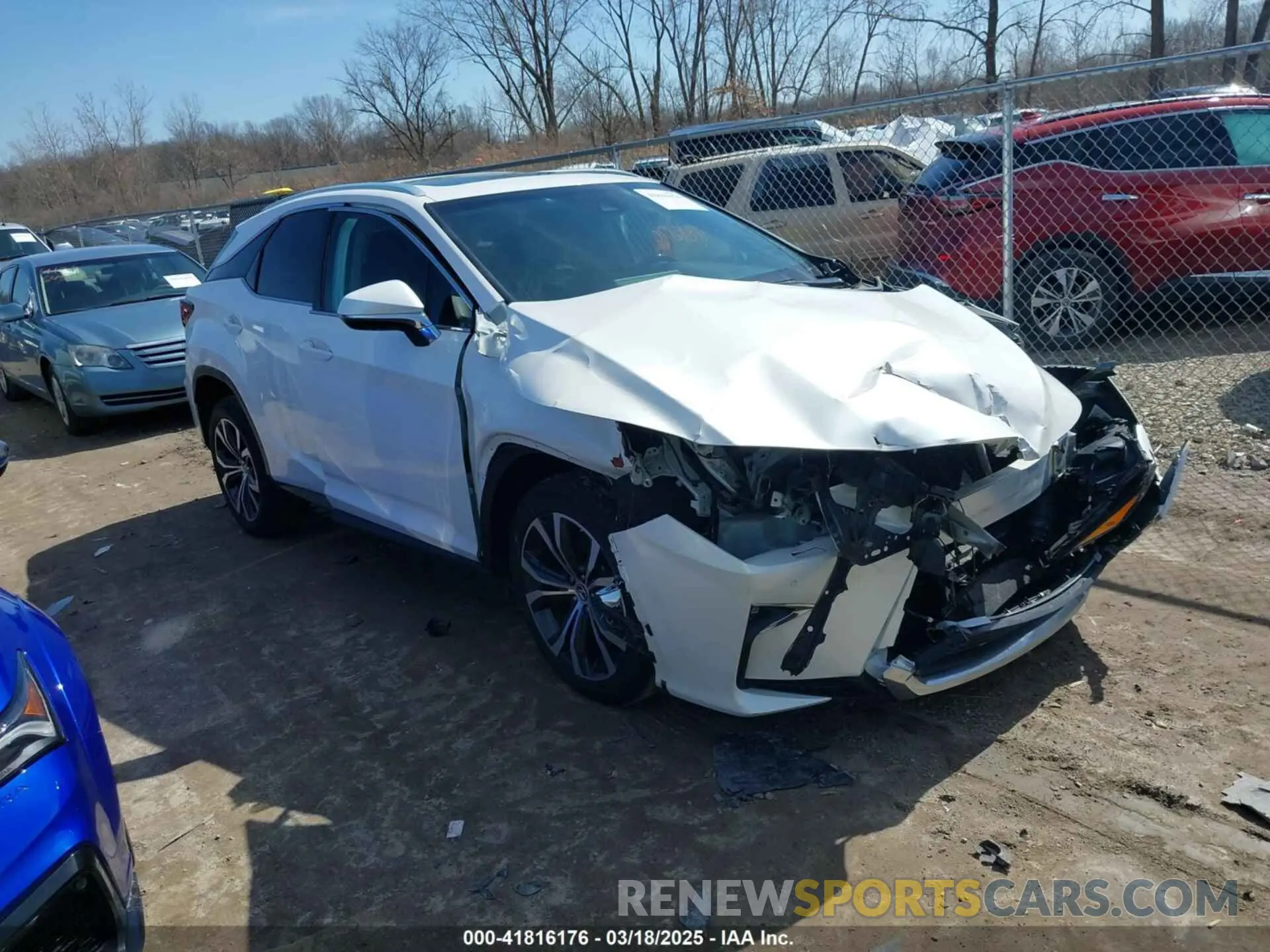 1 Photograph of a damaged car 2T2BZMCA7KC175473 LEXUS RX 350 2019