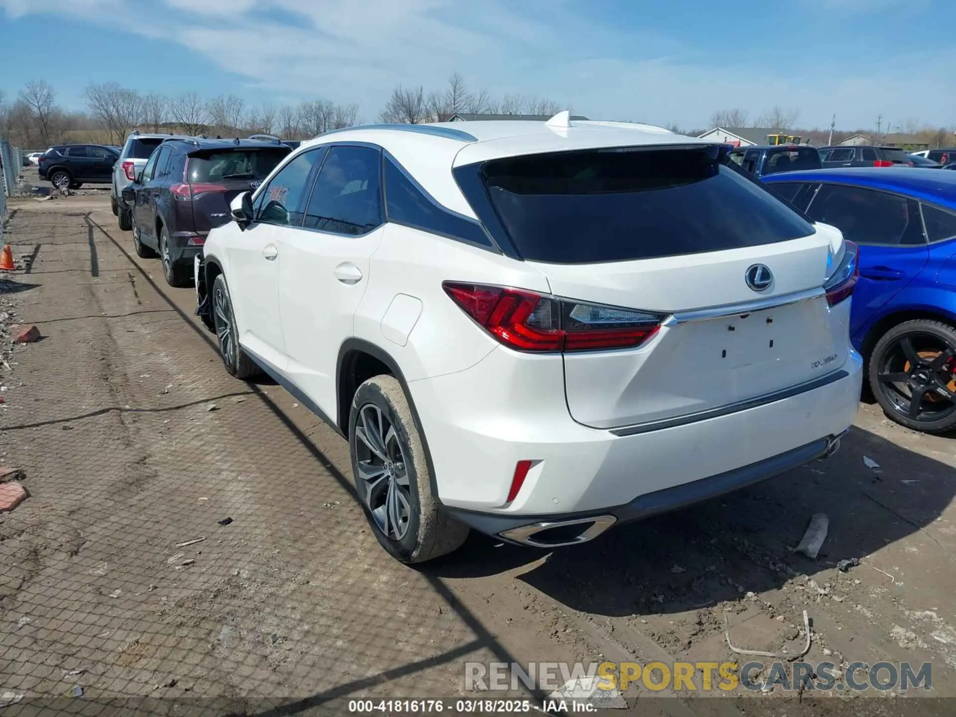 3 Photograph of a damaged car 2T2BZMCA7KC175473 LEXUS RX 350 2019