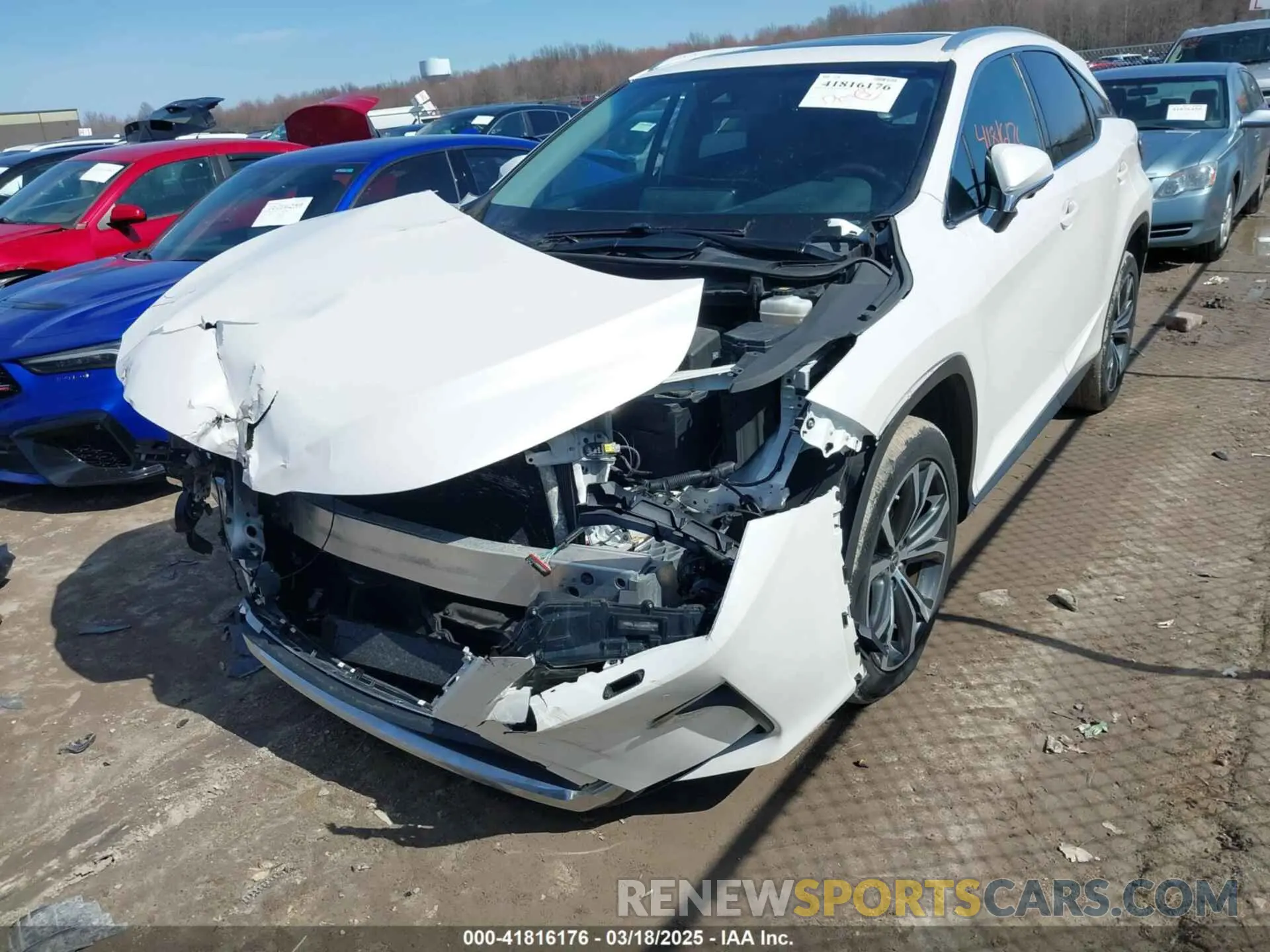 6 Photograph of a damaged car 2T2BZMCA7KC175473 LEXUS RX 350 2019