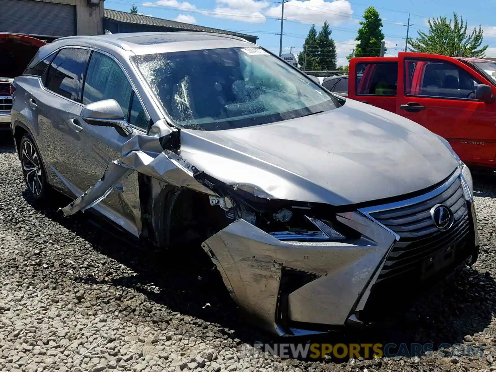 1 Photograph of a damaged car 2T2BZMCA7KC180589 LEXUS RX 350 2019