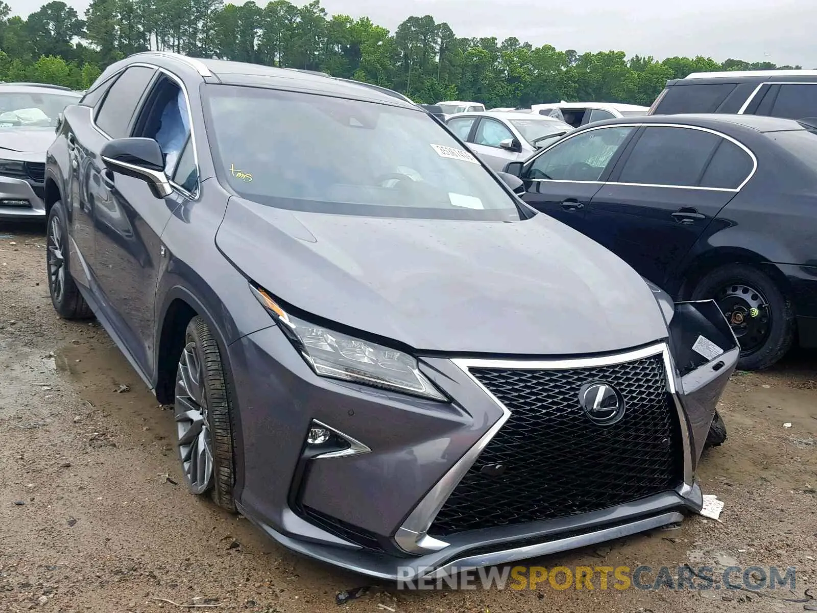 1 Photograph of a damaged car 2T2BZMCA7KC183122 LEXUS RX 350 2019