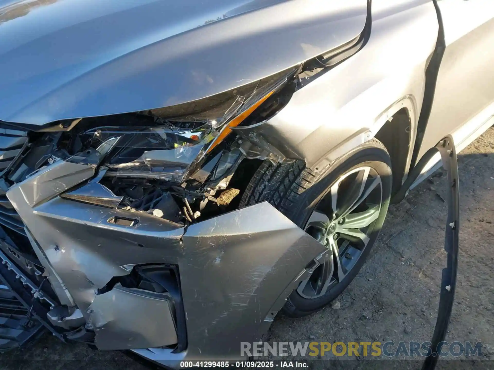 6 Photograph of a damaged car 2T2BZMCA7KC193276 LEXUS RX 350 2019