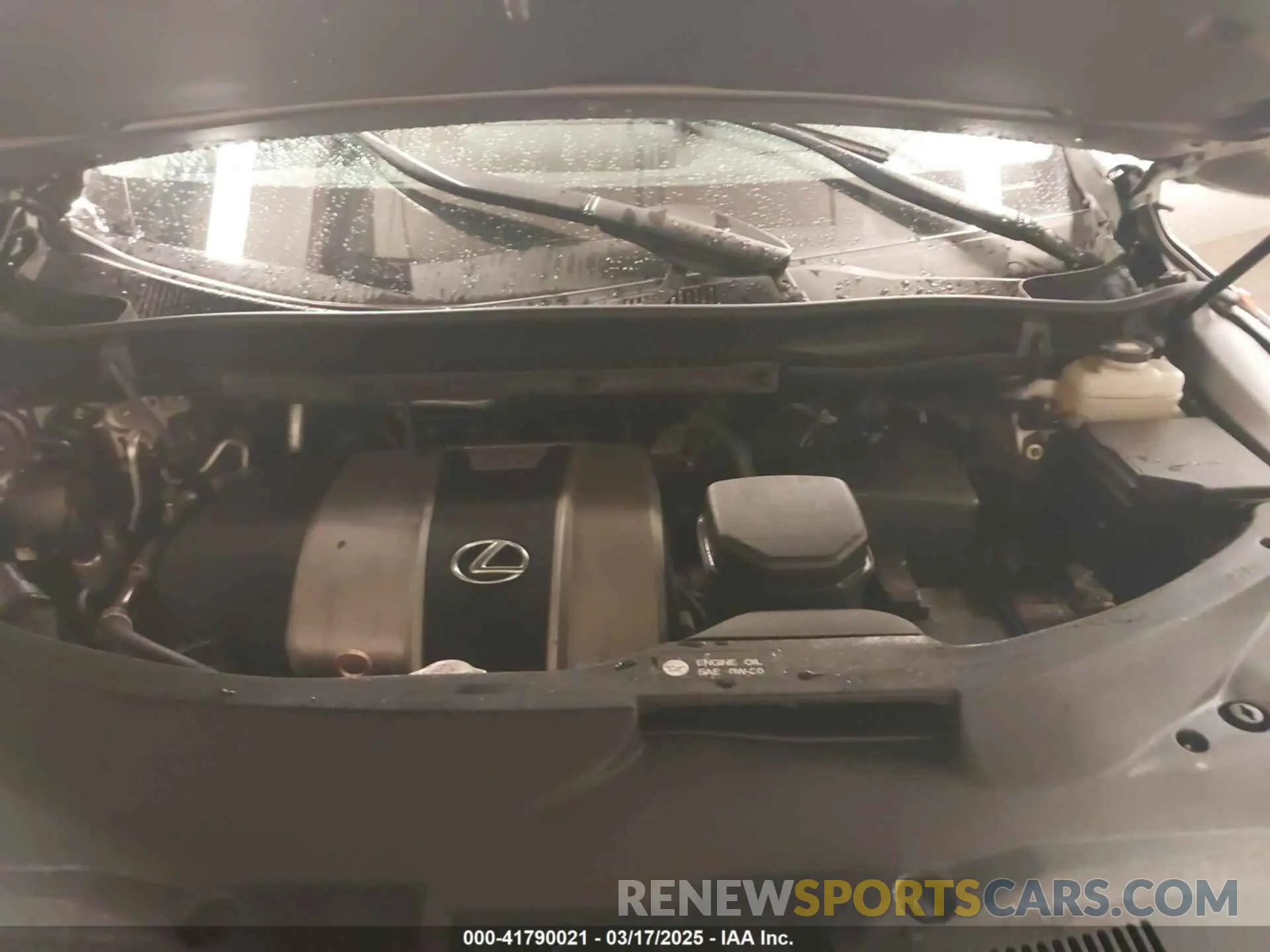 10 Photograph of a damaged car 2T2BZMCA8KC186028 LEXUS RX 350 2019