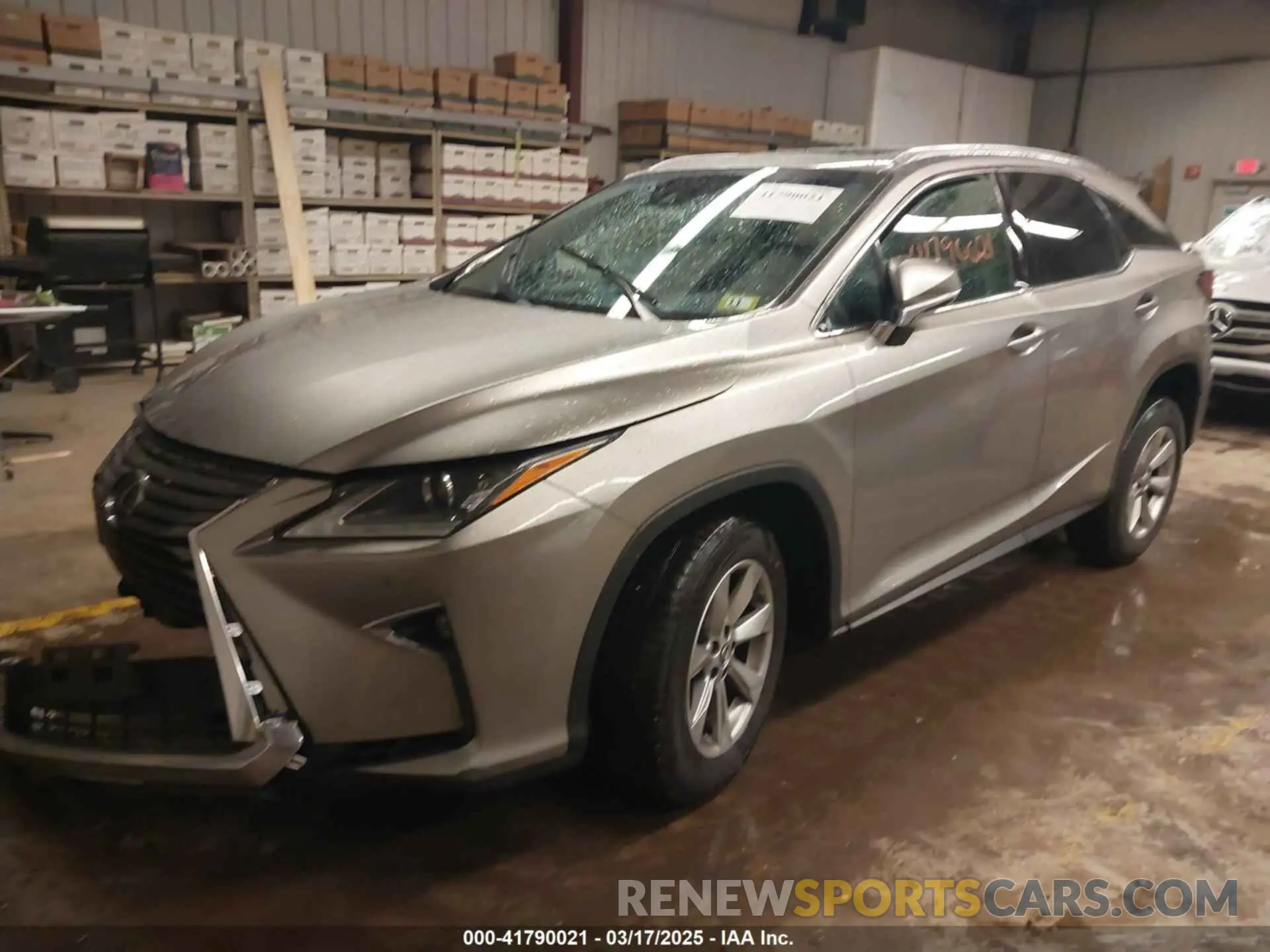 2 Photograph of a damaged car 2T2BZMCA8KC186028 LEXUS RX 350 2019