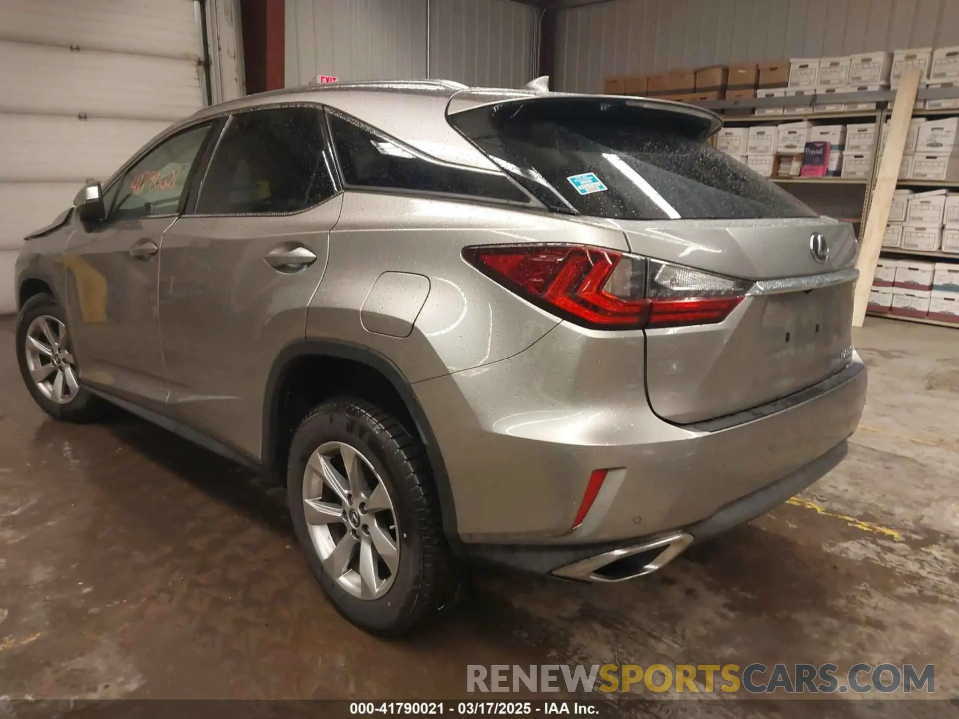 3 Photograph of a damaged car 2T2BZMCA8KC186028 LEXUS RX 350 2019
