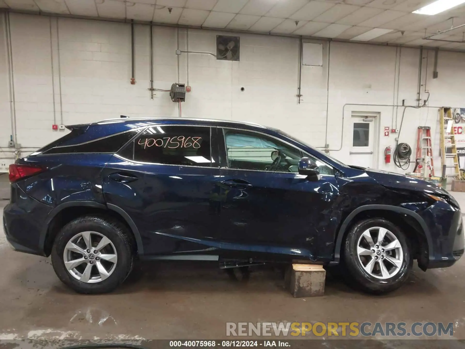 13 Photograph of a damaged car 2T2BZMCA8KC186417 LEXUS RX 350 2019