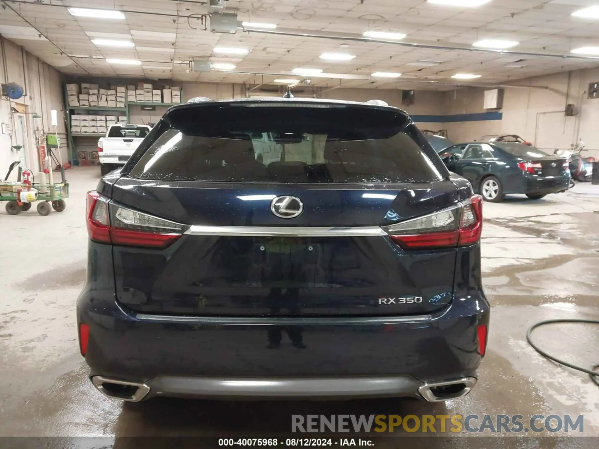 16 Photograph of a damaged car 2T2BZMCA8KC186417 LEXUS RX 350 2019