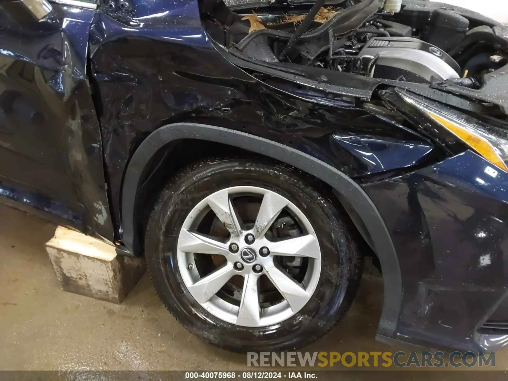 6 Photograph of a damaged car 2T2BZMCA8KC186417 LEXUS RX 350 2019