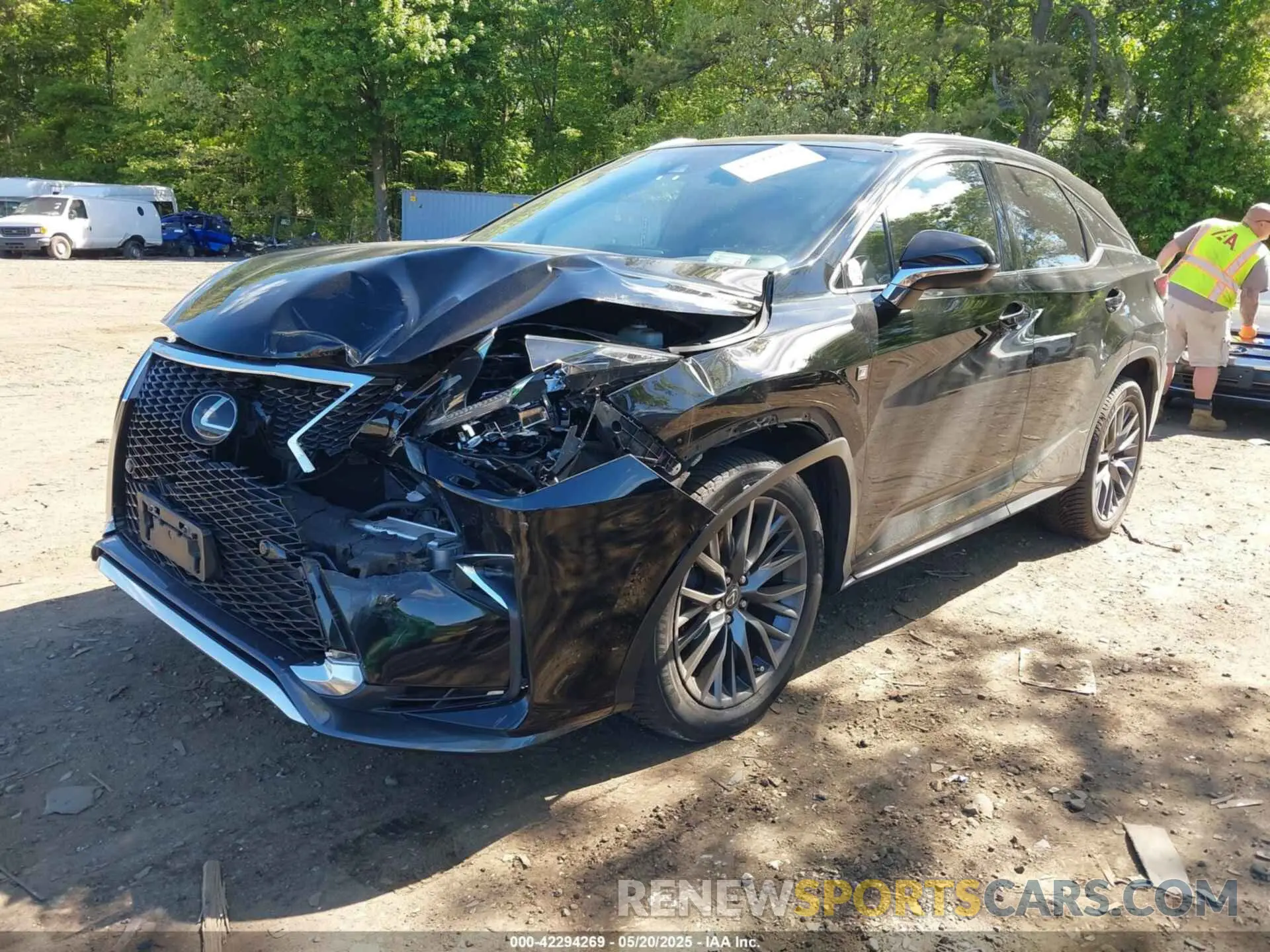 2 Photograph of a damaged car 2T2BZMCA8KC211025 LEXUS RX 350 2019