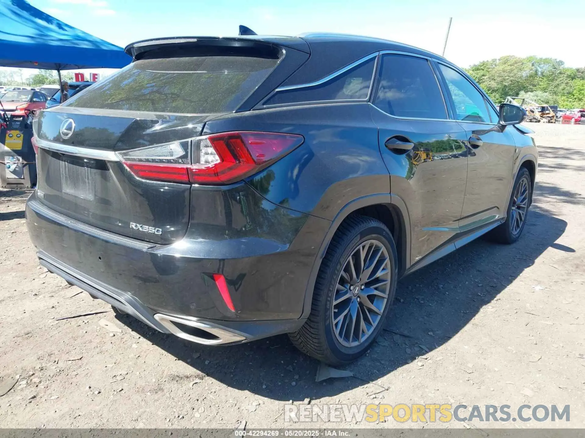 4 Photograph of a damaged car 2T2BZMCA8KC211025 LEXUS RX 350 2019