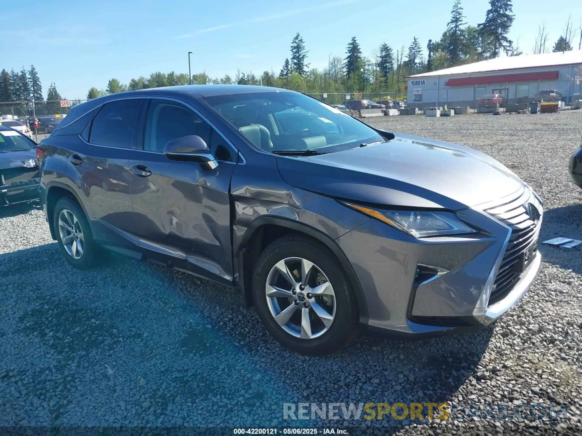 1 Photograph of a damaged car 2T2BZMCA8KC211543 LEXUS RX 350 2019