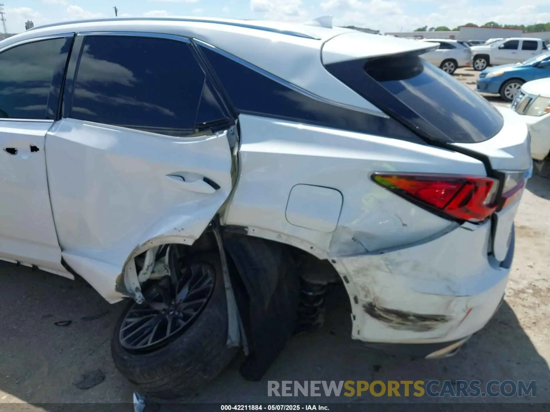 6 Photograph of a damaged car 2T2BZMCA9KC185888 LEXUS RX 350 2019