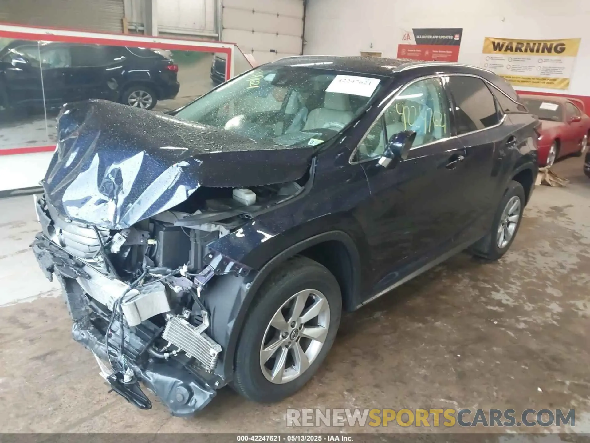 2 Photograph of a damaged car 2T2BZMCA9KC194736 LEXUS RX 350 2019