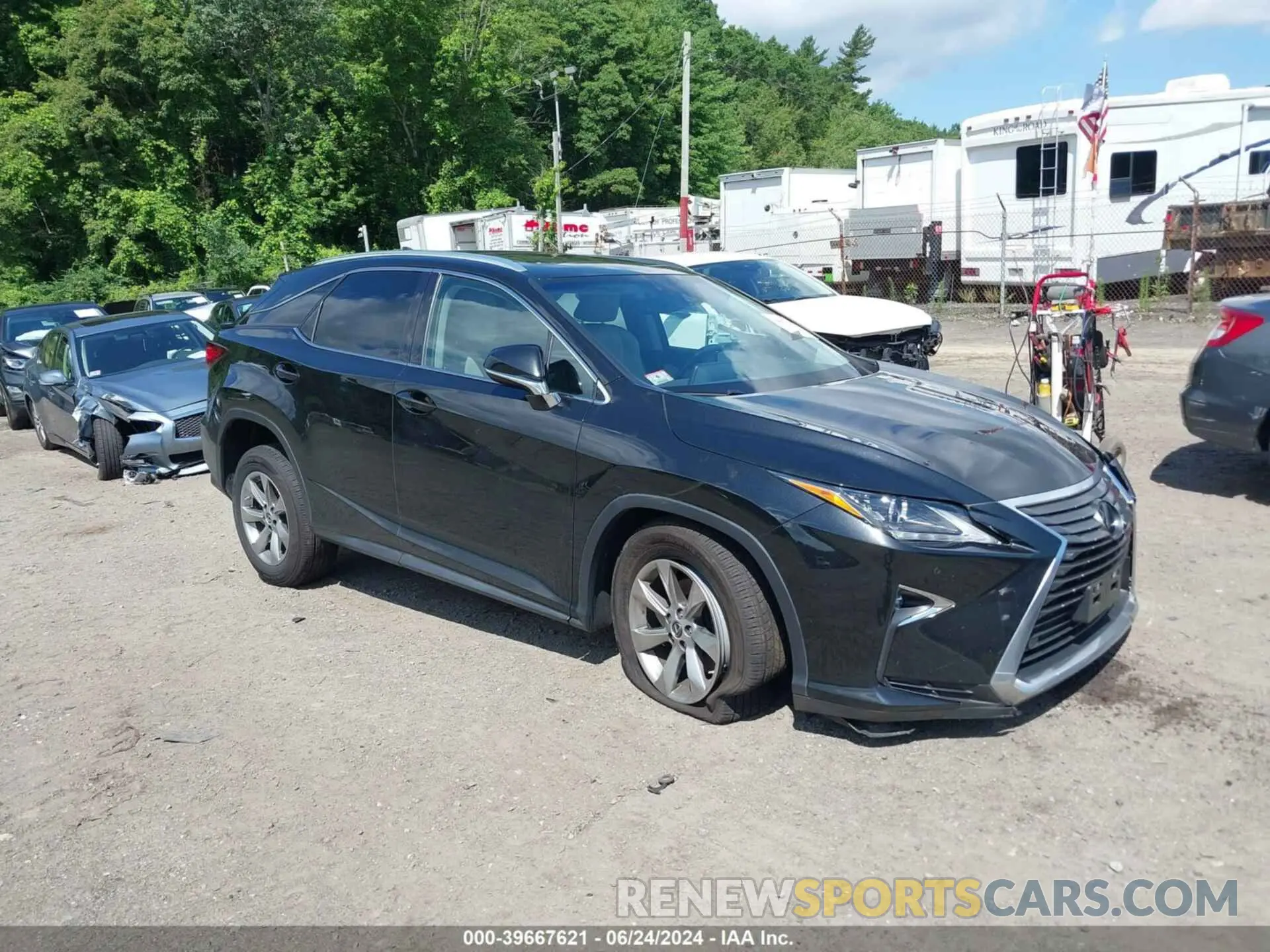 1 Photograph of a damaged car 2T2BZMCA9KC204701 LEXUS RX 350 2019