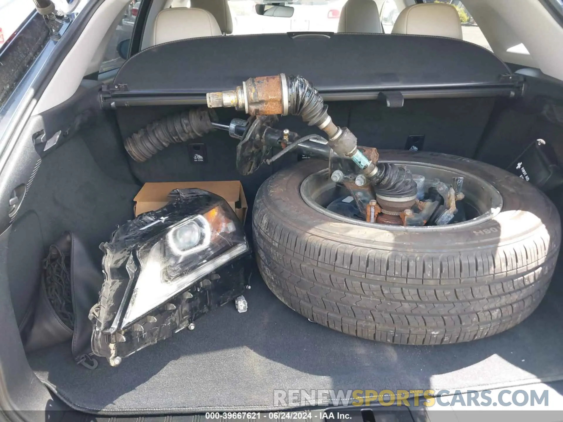 12 Photograph of a damaged car 2T2BZMCA9KC204701 LEXUS RX 350 2019