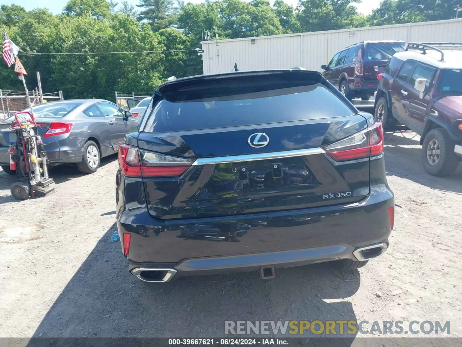17 Photograph of a damaged car 2T2BZMCA9KC204701 LEXUS RX 350 2019