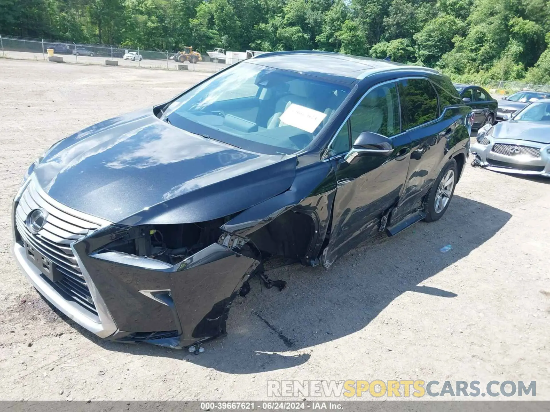 2 Photograph of a damaged car 2T2BZMCA9KC204701 LEXUS RX 350 2019