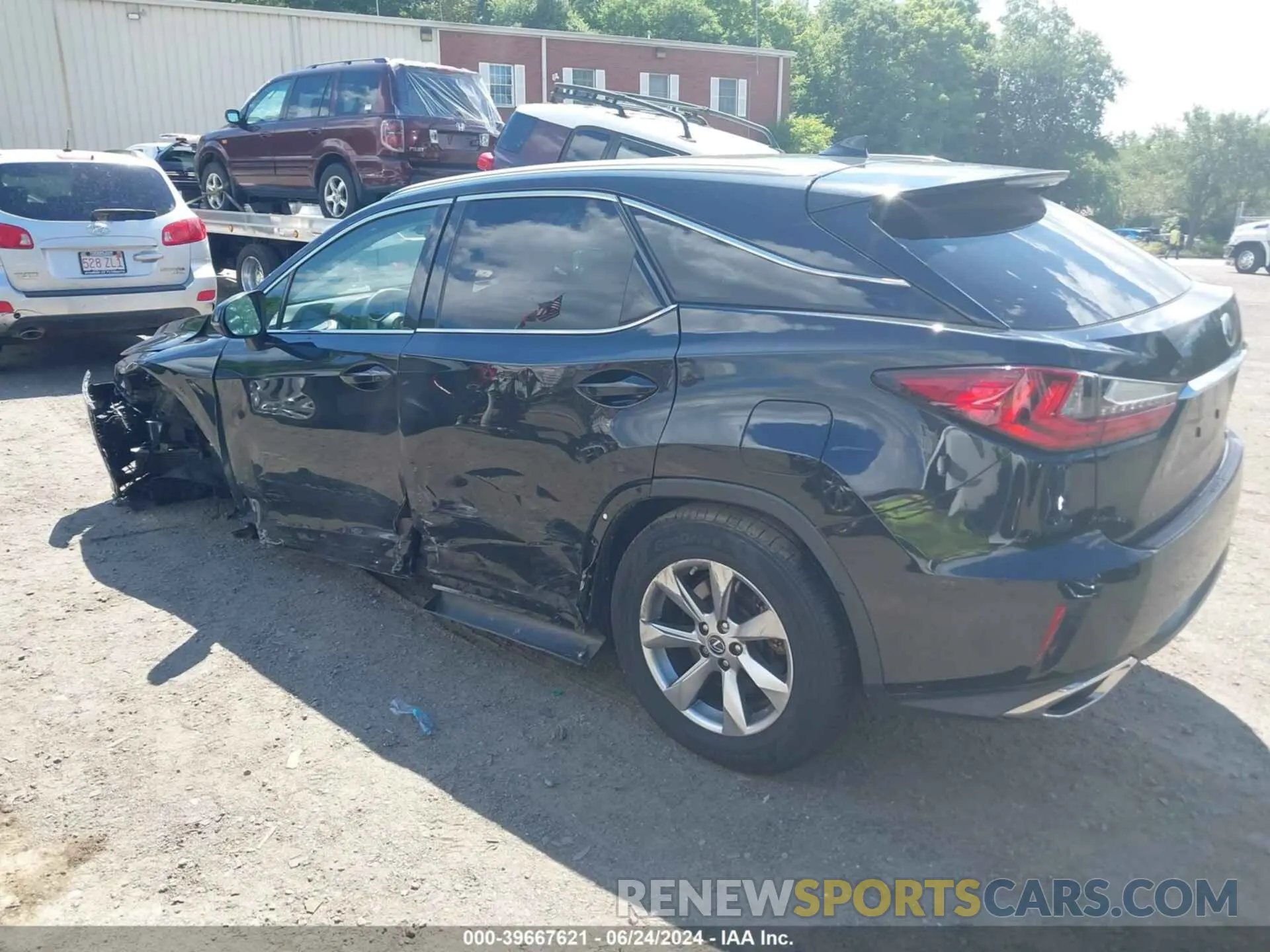 3 Photograph of a damaged car 2T2BZMCA9KC204701 LEXUS RX 350 2019