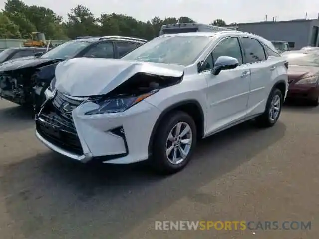 2 Photograph of a damaged car 2T2BZMCAXKC168310 LEXUS RX 350 2019