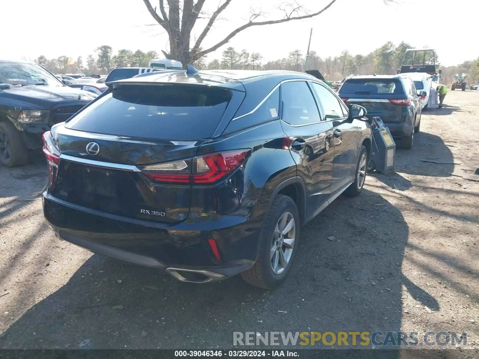 4 Photograph of a damaged car 2T2BZMCAXKC191862 LEXUS RX 350 2019