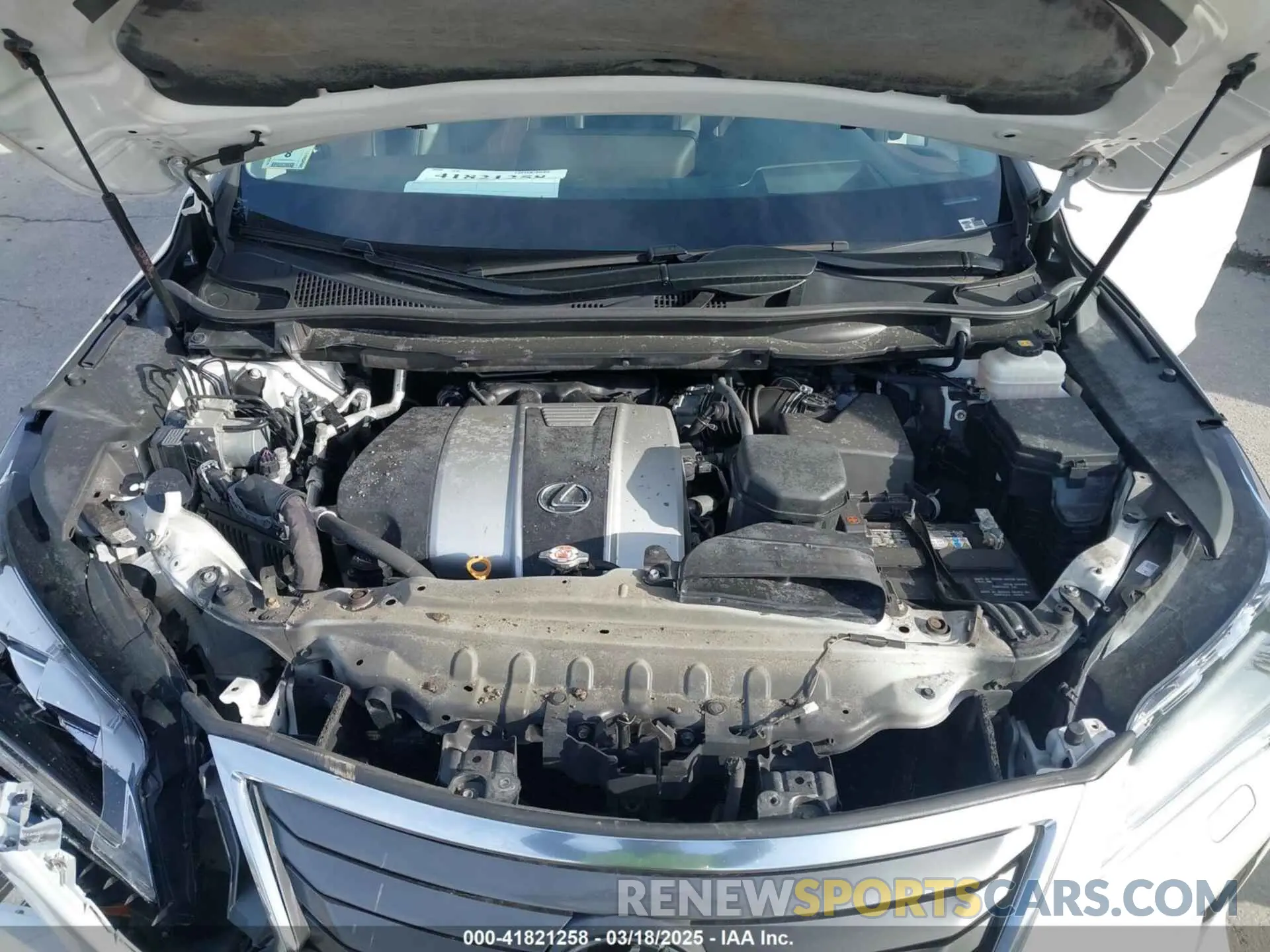 10 Photograph of a damaged car 2T2BZMCAXKC201239 LEXUS RX 350 2019