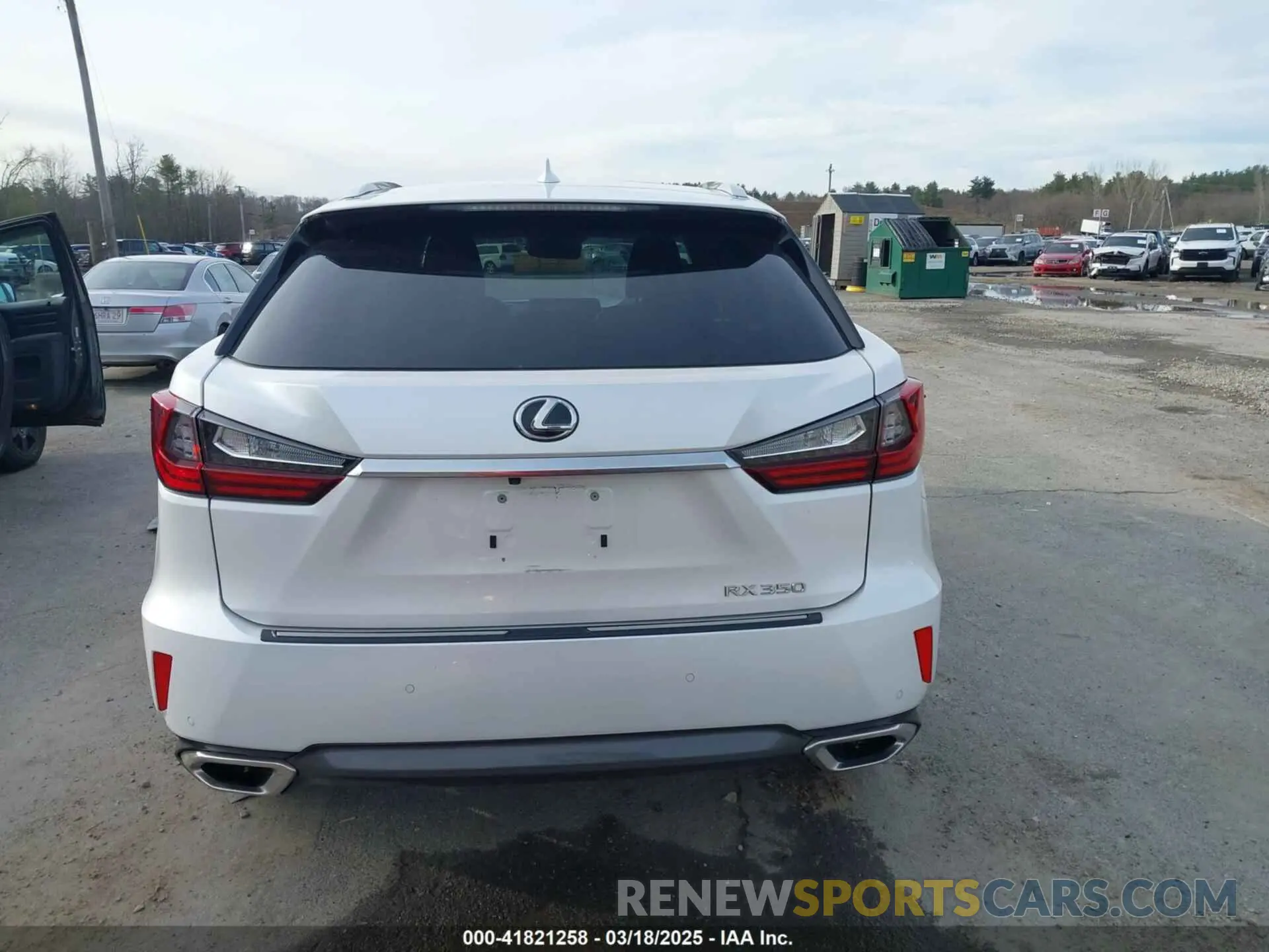 17 Photograph of a damaged car 2T2BZMCAXKC201239 LEXUS RX 350 2019